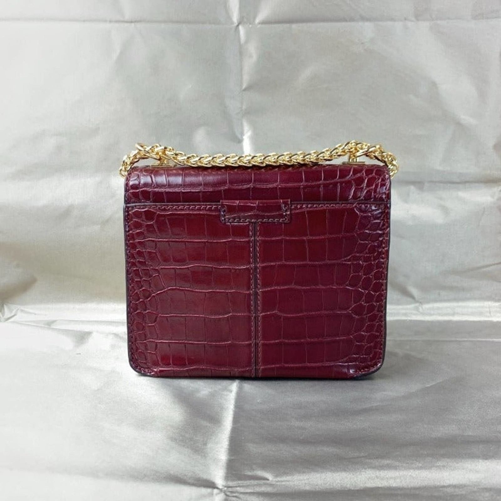 Michael Kors Michael Kors Sonia 35F1G6SS1E Sm Shldr Crossbody Bag merlot Size ONE SIZE - 3 Thumbnail