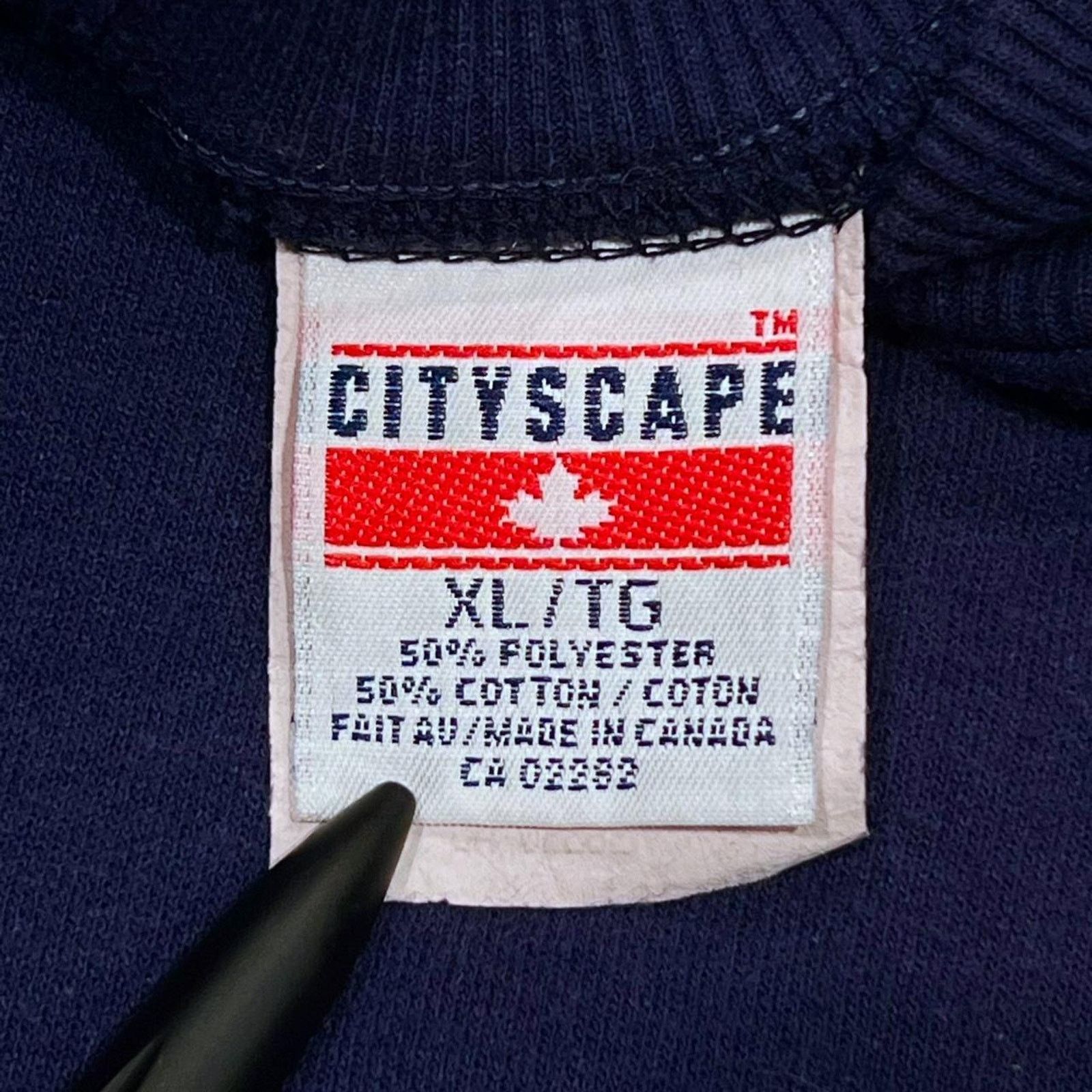 Vintage Vintage Niagara Falls Embroidered Navy Blue Sweatshirt Size US XL / EU 56 / 4 - 4 Thumbnail