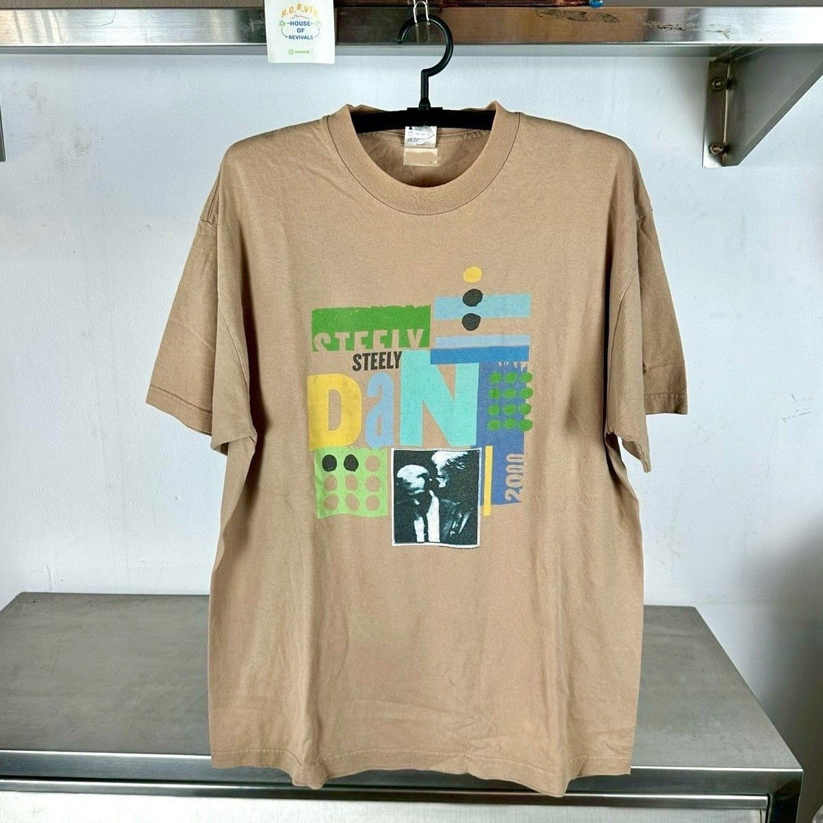 Steely Dan バンド Tシャツ ビンテージ 90s Giant 古着 90年代 giant STEELY DAN スティーリーダン TOUR 1994 両面