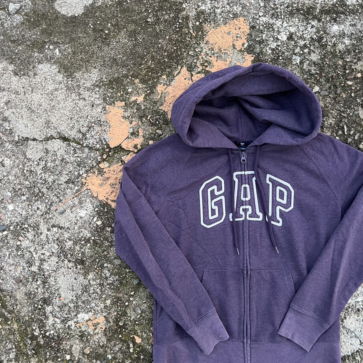 Gap × Vintage Gap Vintage y2k Hoodie Sweatshirt Sweater Zip Up Size S / US 4 / IT 40 - 3 Thumbnail