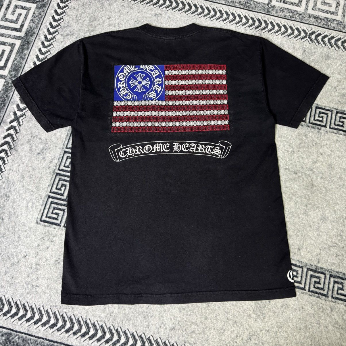 CHROME HEARTSクロムハーツAmerican Flag L/S ChromeHearts クロムハーツ AMERICAN FLAG アメリカンフラッグ