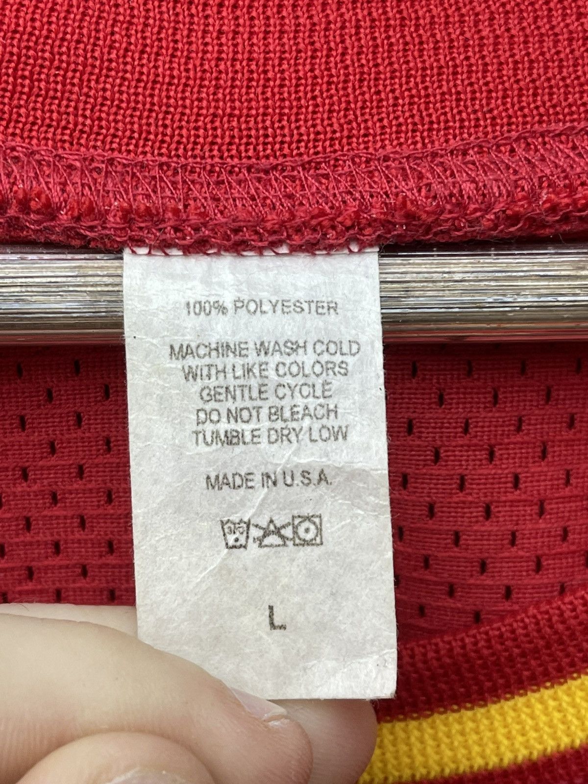 Warren Lotas Size L - Warren Lotas Houston Rockets Jersey Clean! Size US L / EU 52-54 / 3 - 5 Thumbnail