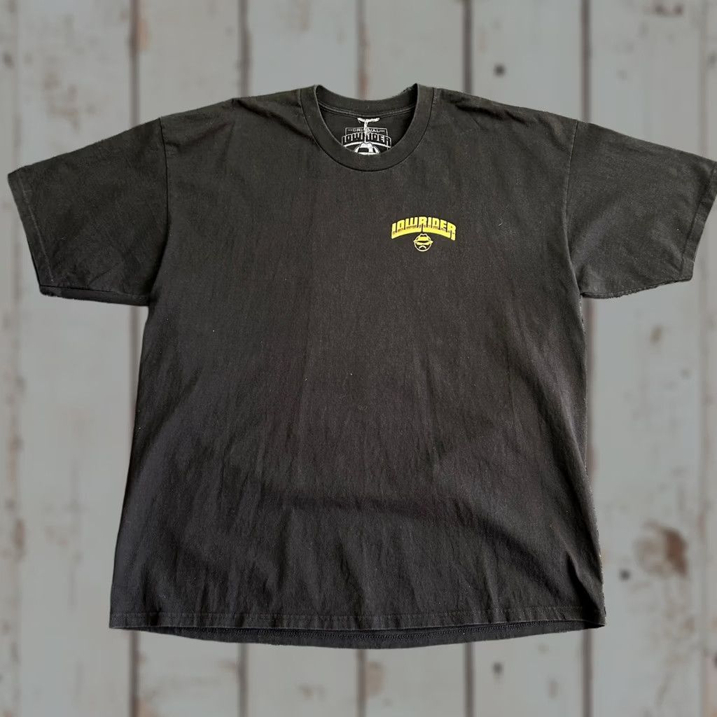 Vintage VINTAGE Lowrider T Shirt Black 3XL Road to Success Graphic Shirt Mens 3XL Black Lowrider Magazine California Cars USA Alberto Herrera Size US XXL / EU 58 / 5 - 1 Thumbnail