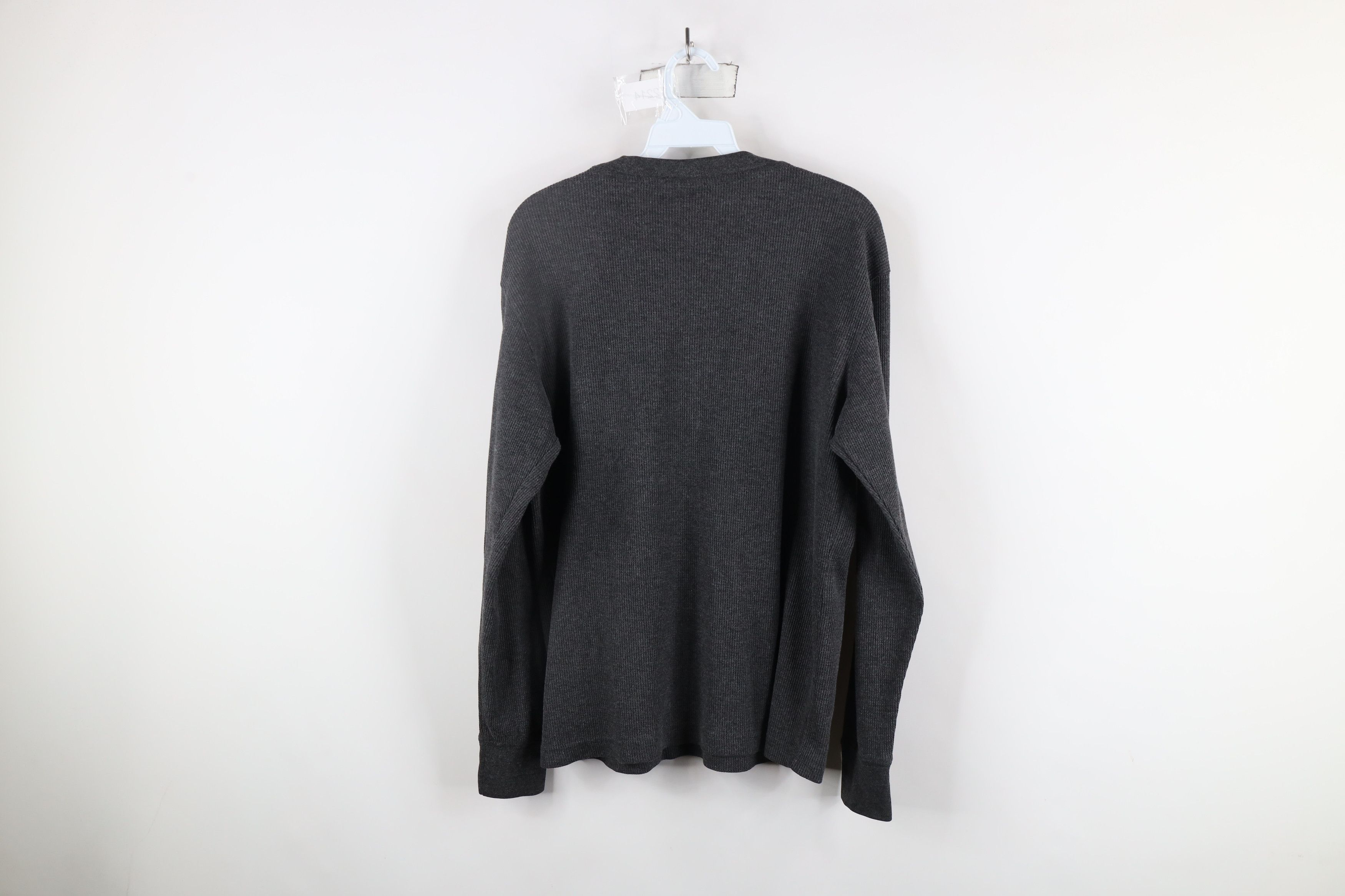 Southpole × Vintage Vintage Southpole Waffle Knit Long Sleeve T-Shirt Gray Size US M / EU 48-50 / 2 - 8 Thumbnail
