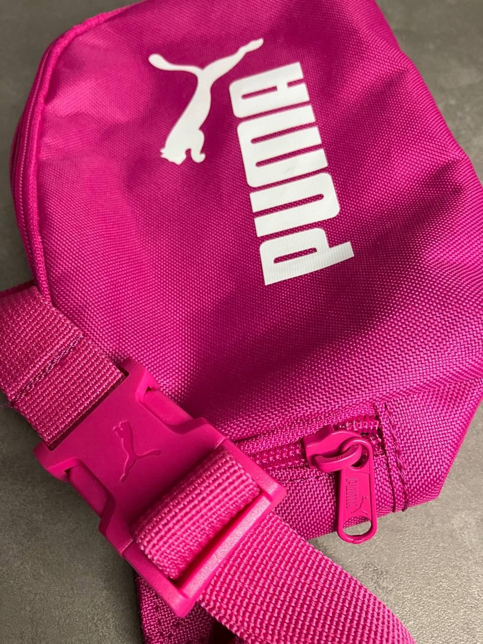 Puma New Puma Big Cat Logo Hip Bag Messenger Reflective 7690863 Size ONE SIZE - 2 Thumbnail