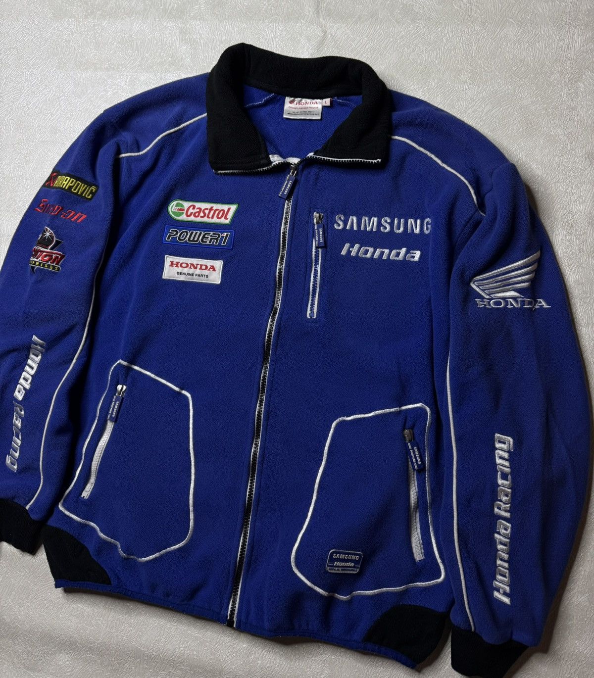 Honda × Samsung Samsung Honda racing zip up Fleece Size US L / EU 52-54 / 3 - 2 Thumbnail