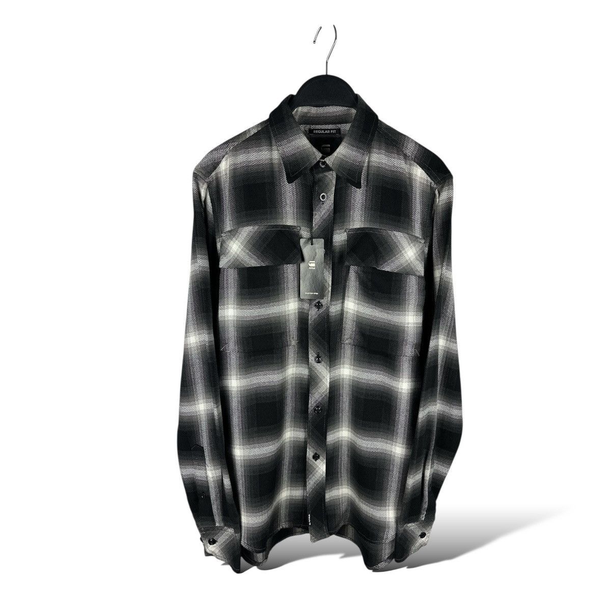 G-Star NWT🏷️ G-Star Navy Seal Flannel Shirt Long Sleeve Regular Fit Size US S / EU 44-46 / 1 - 1 Thumbnail