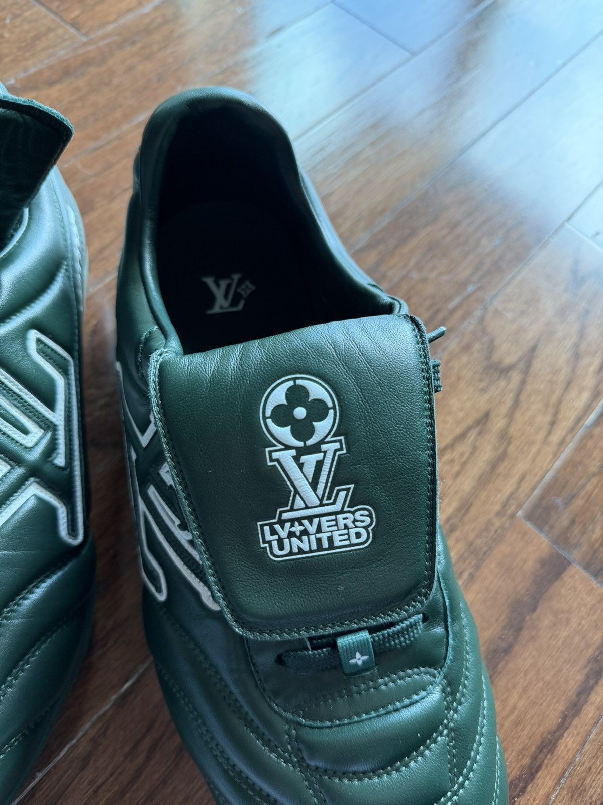 Louis Vuitton Louis Vuitton LV Footprint Sneaker Shoe Dark Green Size US 10 / EU 43 - 7 Thumbnail