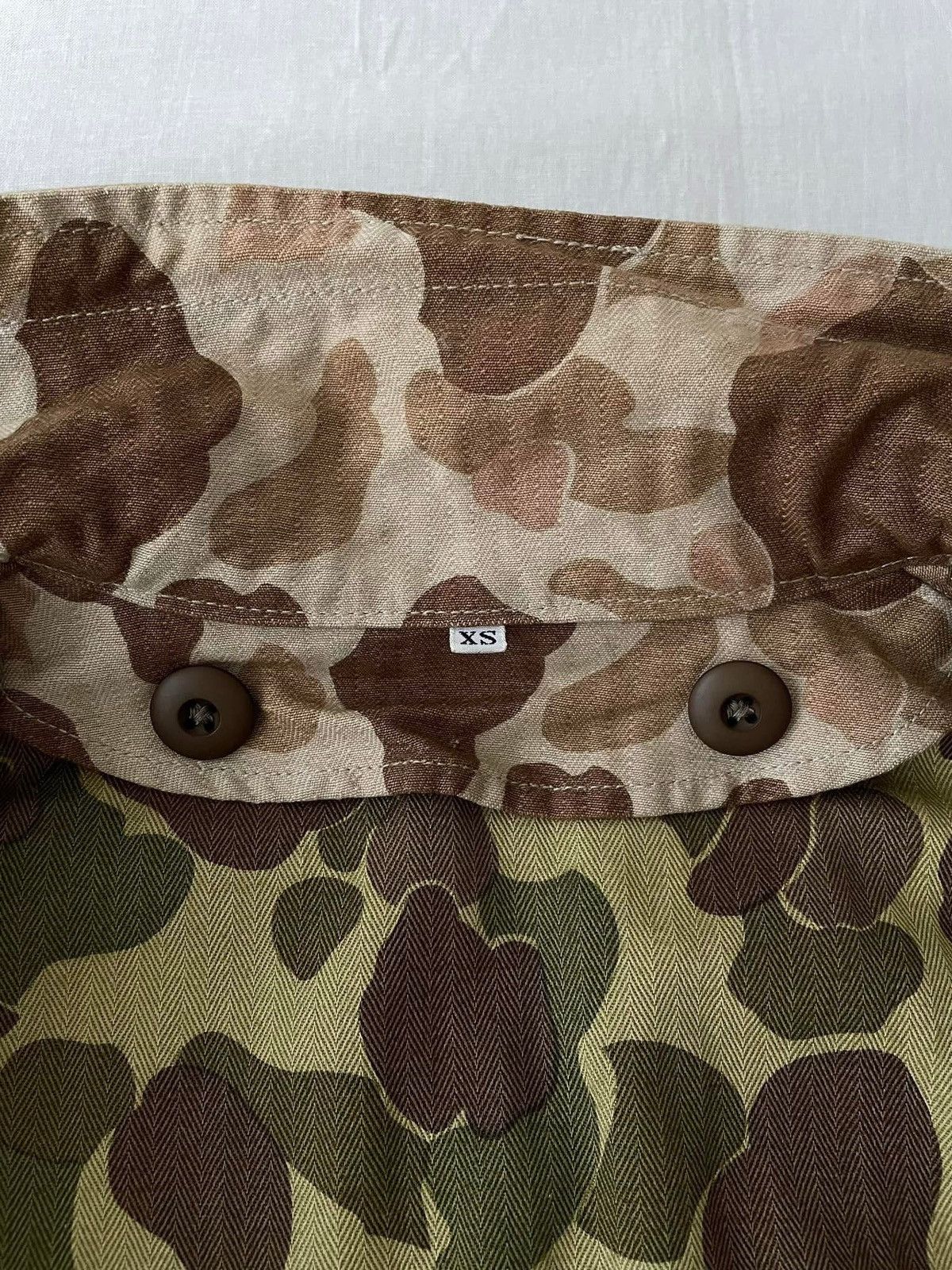 Toyo Enterprises USMC Frogskin Camo HBT Reversible M65 Jacket Japan Repro Size US S / EU 44-46 / 1 - 16 Thumbnail