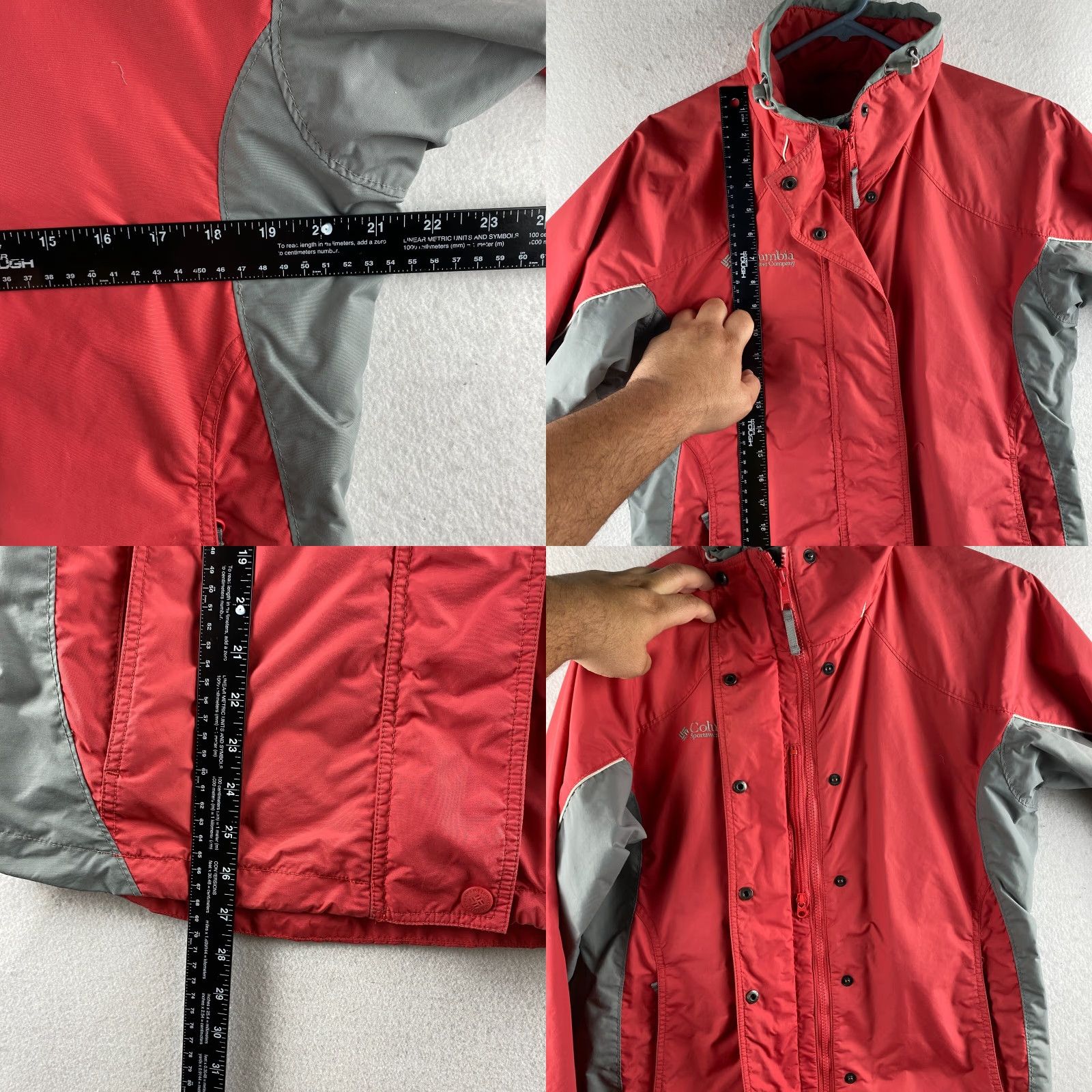 Pinko Columbia Jacket Womens Small S Pink Full Zip Softshell Snow Outerwear Interchangeable Core Regular Fit Winter Spring Fall Women (No extra text) Size S / US 4 / IT 40 - 8 Thumbnail