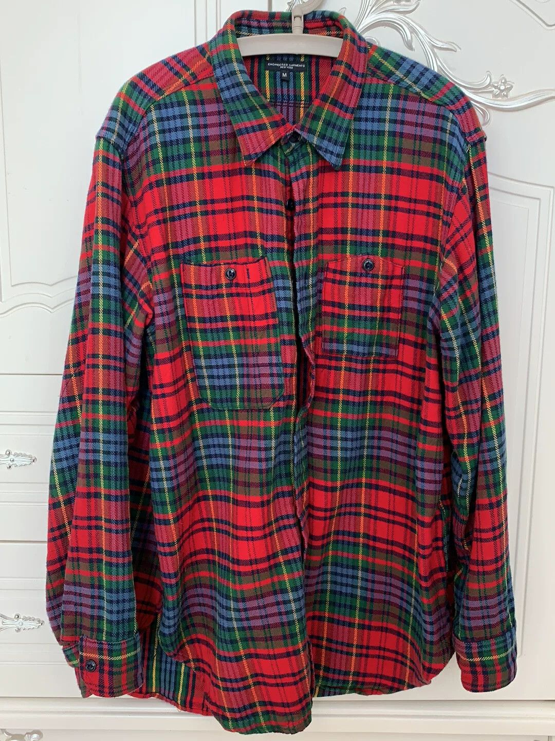 Engineered Garments Classic Flannel Shirt from Engineered Garments Size US M / EU 48-50 / 2 - 1 Thumbnail