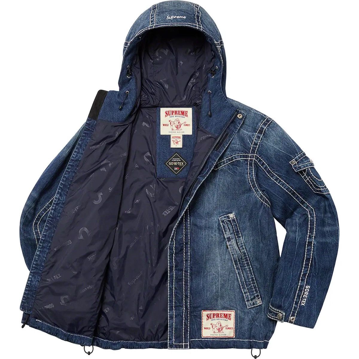 Supreme True Religion Gore Tex Jacket | Grailed