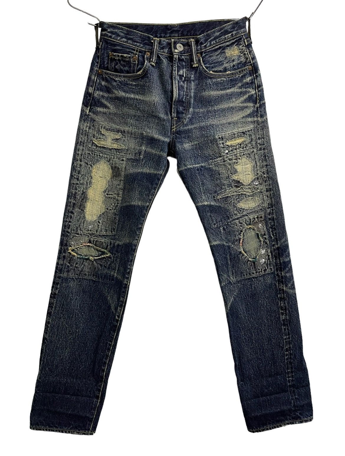 Kapital Kountry Kapital Patchwork Jeans Size 29" - 1 Thumbnail
