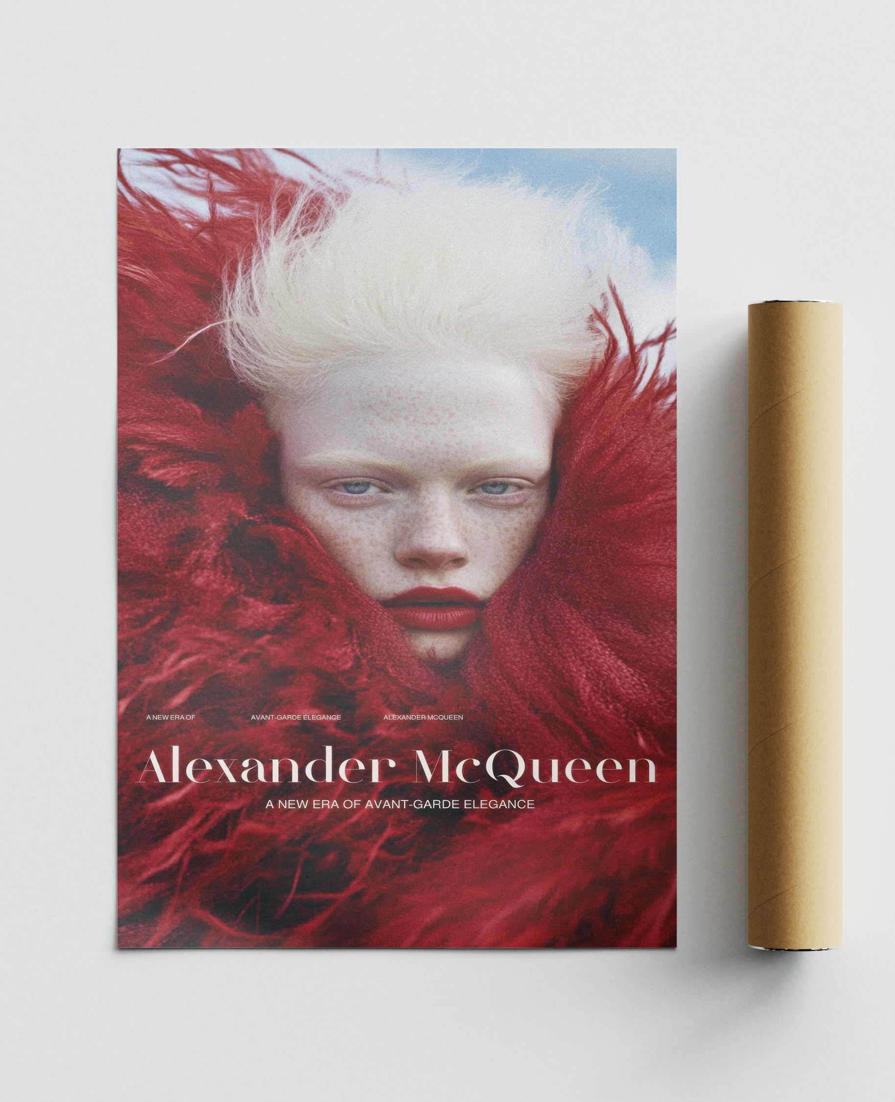 Alexander McQueen Alexander McQueen Poster Gift Vintage Archive Art Book Logo Size ONE SIZE - 3 Thumbnail