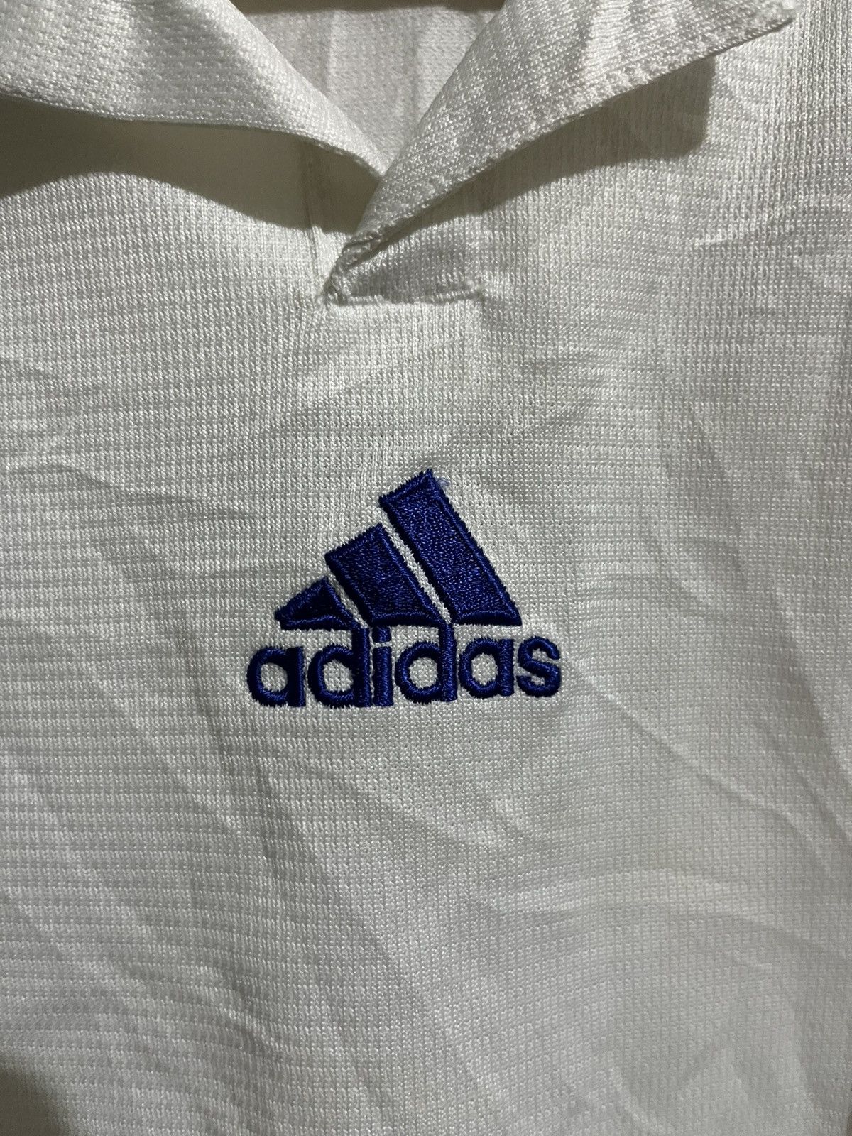 Adidas Vintage 00s Adidas Polo Shirt Y2k Size M / US 6-8 / IT 42-44 - 2 Thumbnail