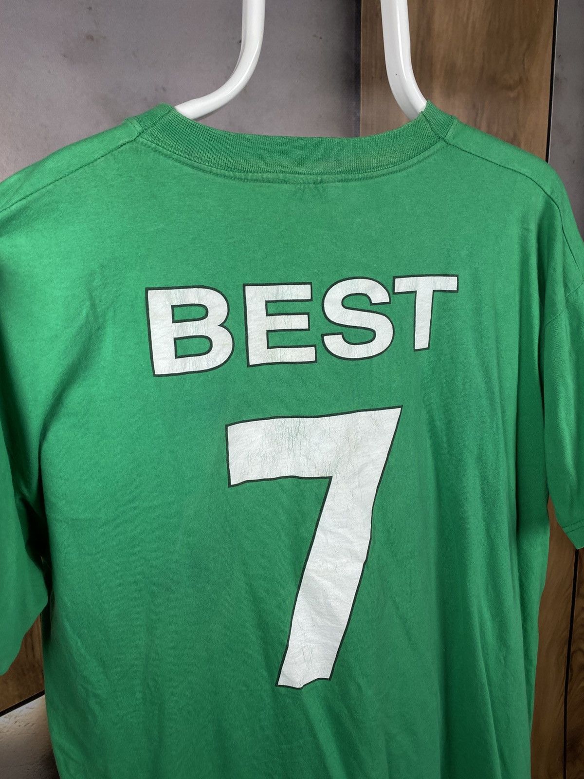 Vintage ⚽️Vintage 00s T-Shirt Football George Best Tribute VTG Tee⚽️ Size US XL / EU 56 / 4 - 4 Thumbnail