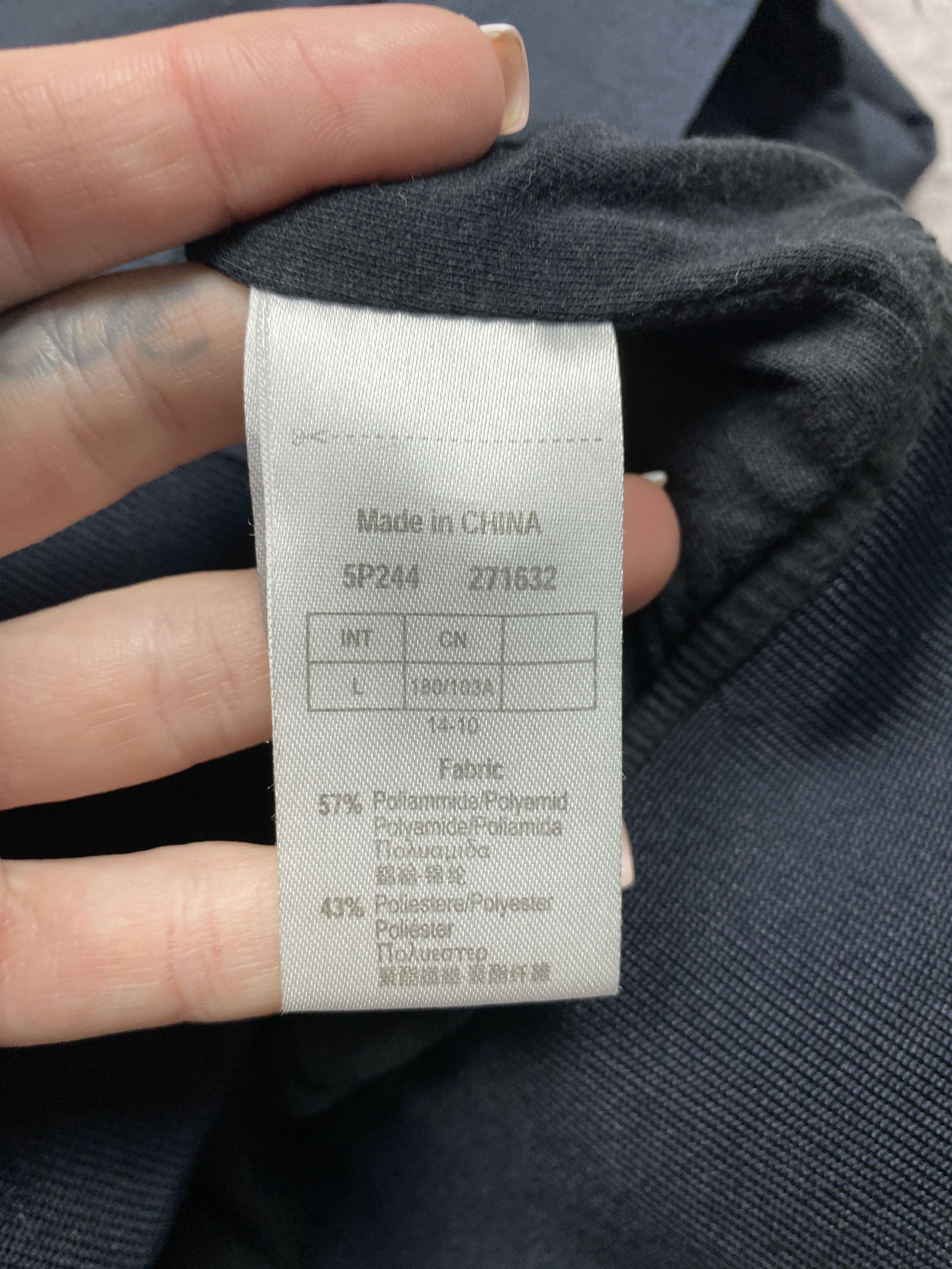 Armani × Emporio Armani Emporio Armani Mens Nylon Windbreaker Jacket Size US L / EU 52-54 / 3 - 6 Thumbnail