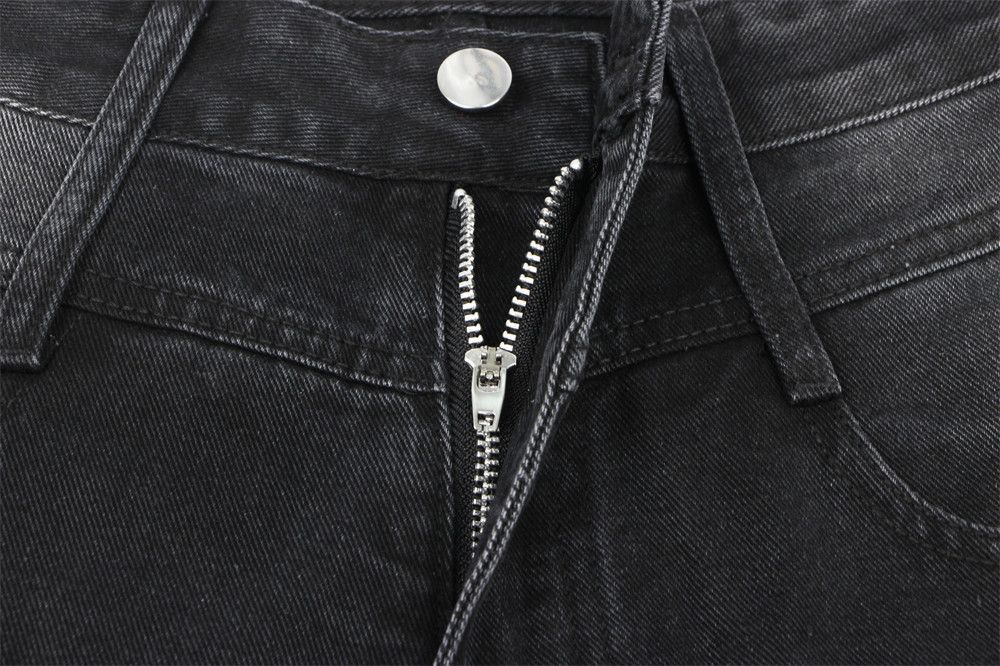 Japanese Brand × Jean Washed distressed punk loose men's street retro jeans Size US 32 / EU 48 - 3 Thumbnail