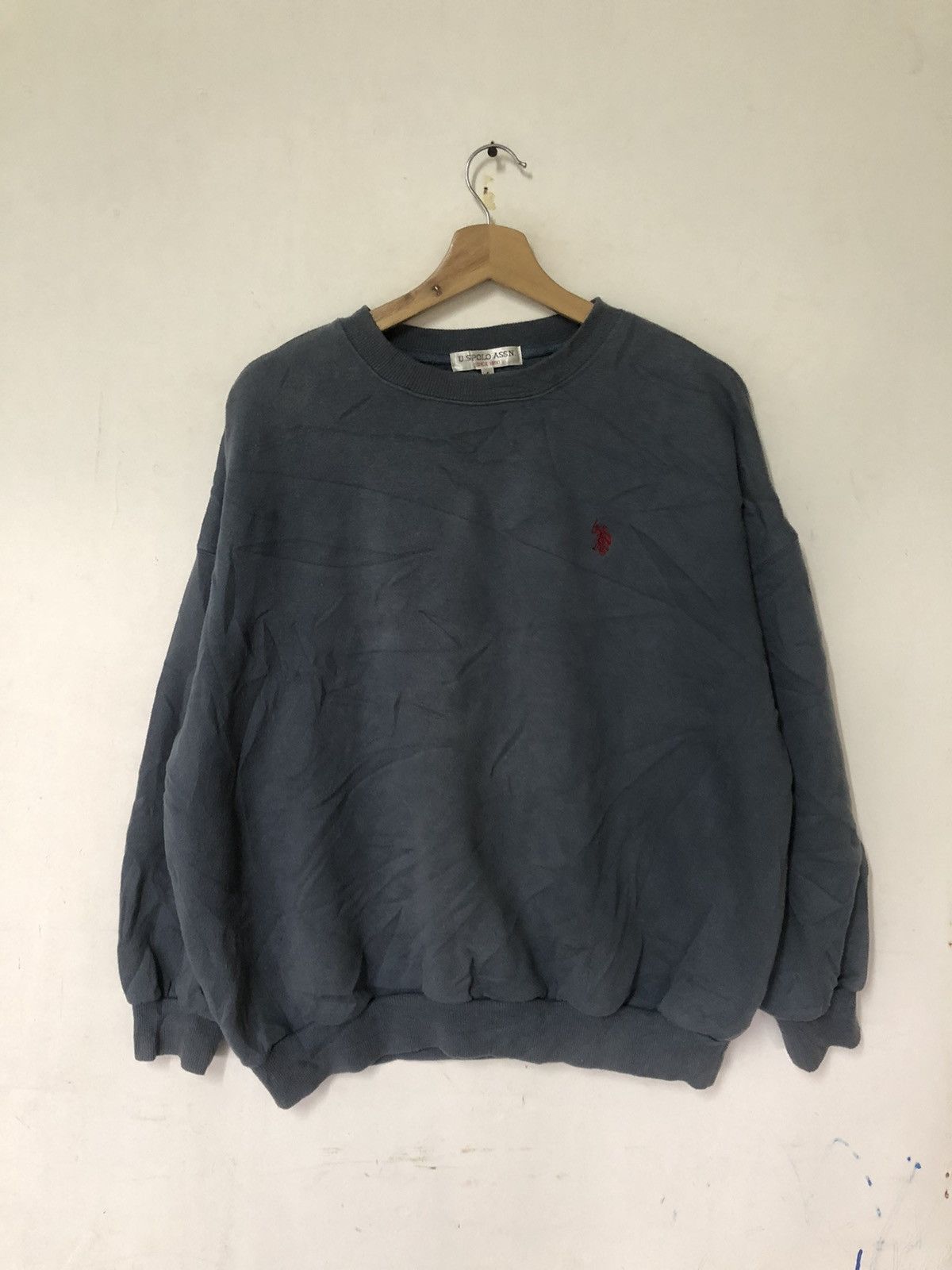 Japanese Brand × U.S. Polo Assn. Vintage Y2K Us Polo Association Sweatshirt Size US XL / EU 56 / 4 - 1 Thumbnail