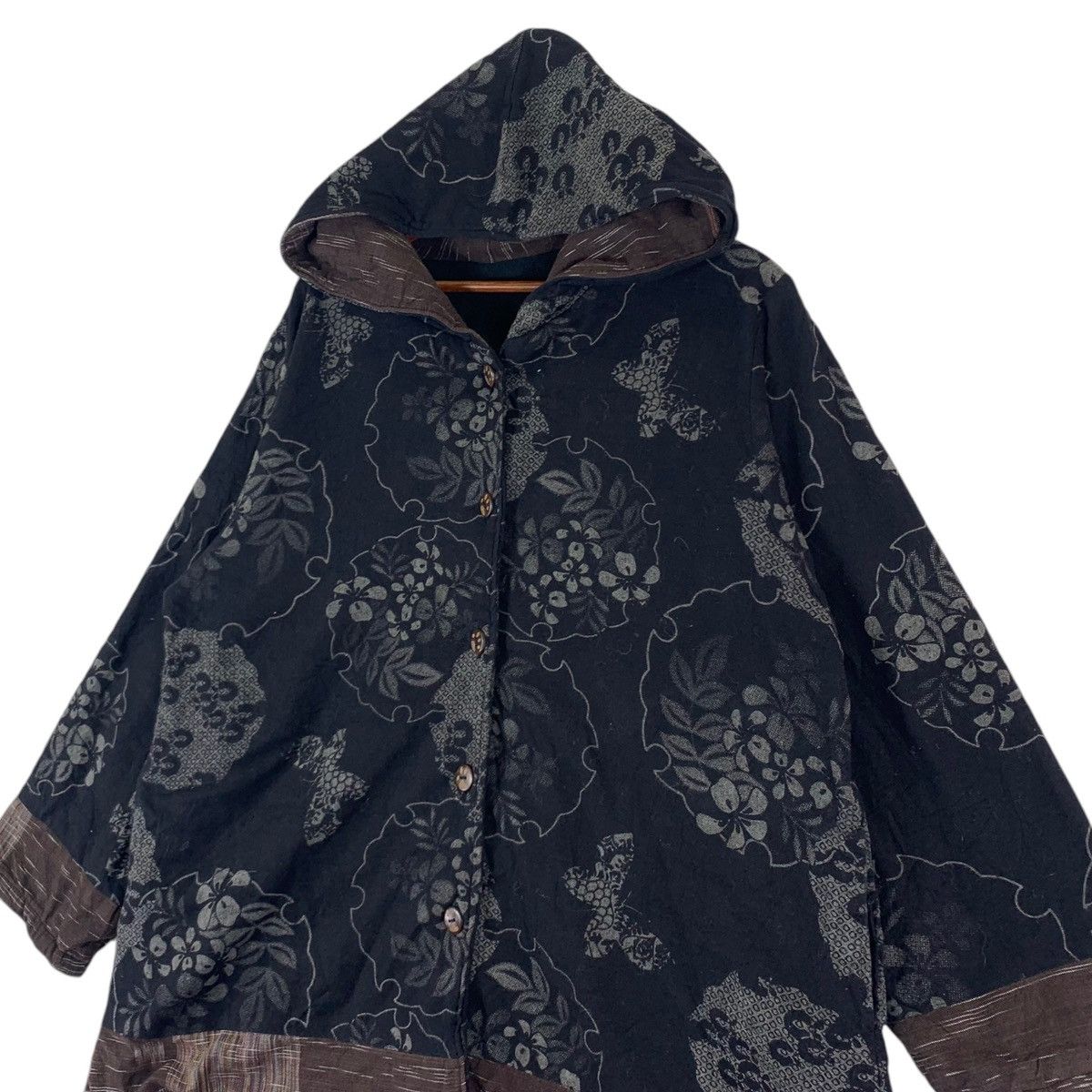Japanese Brand × Vintage VINTAGE JAPANESE BRAND FULL PRINT ART HOODIE JACKET Size US M / EU 48-50 / 2 - 3 Thumbnail