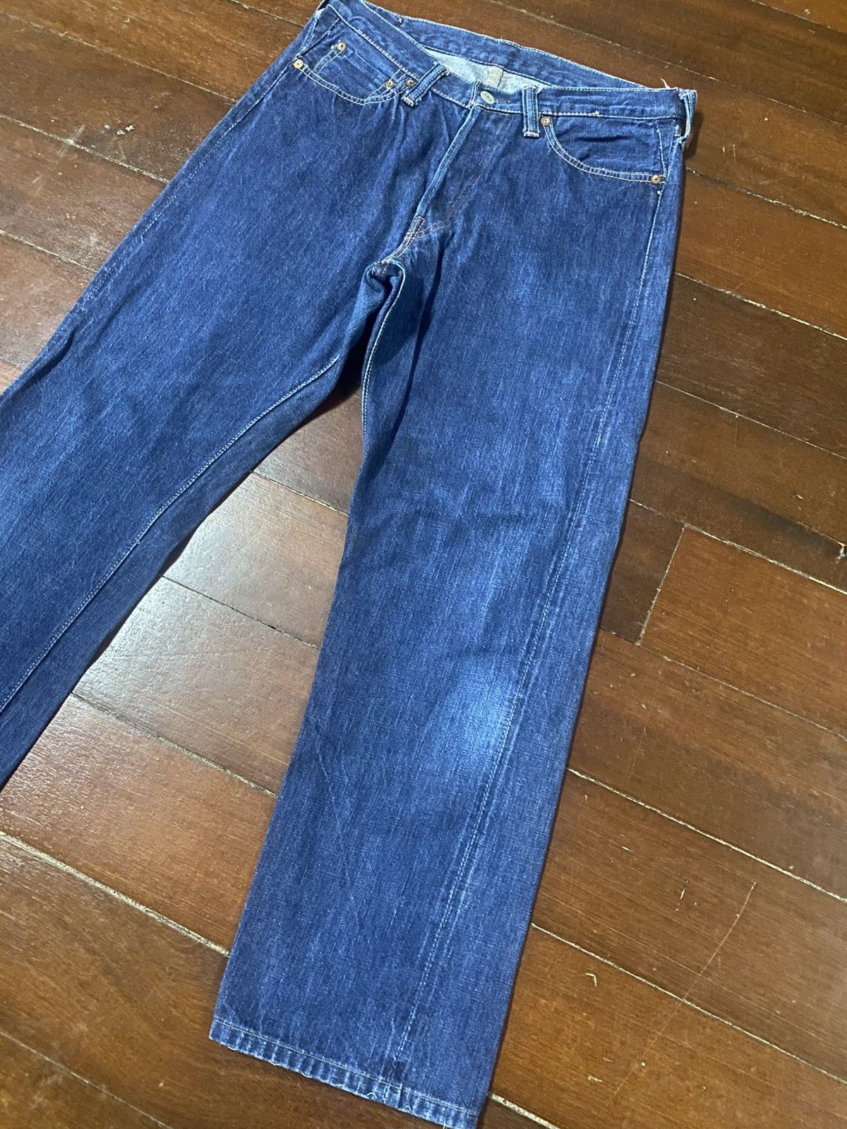 Full Count & Co. Rare 2000 limited edition FULLCOUNT 0105 selvedge Size US 31 - 4 Thumbnail