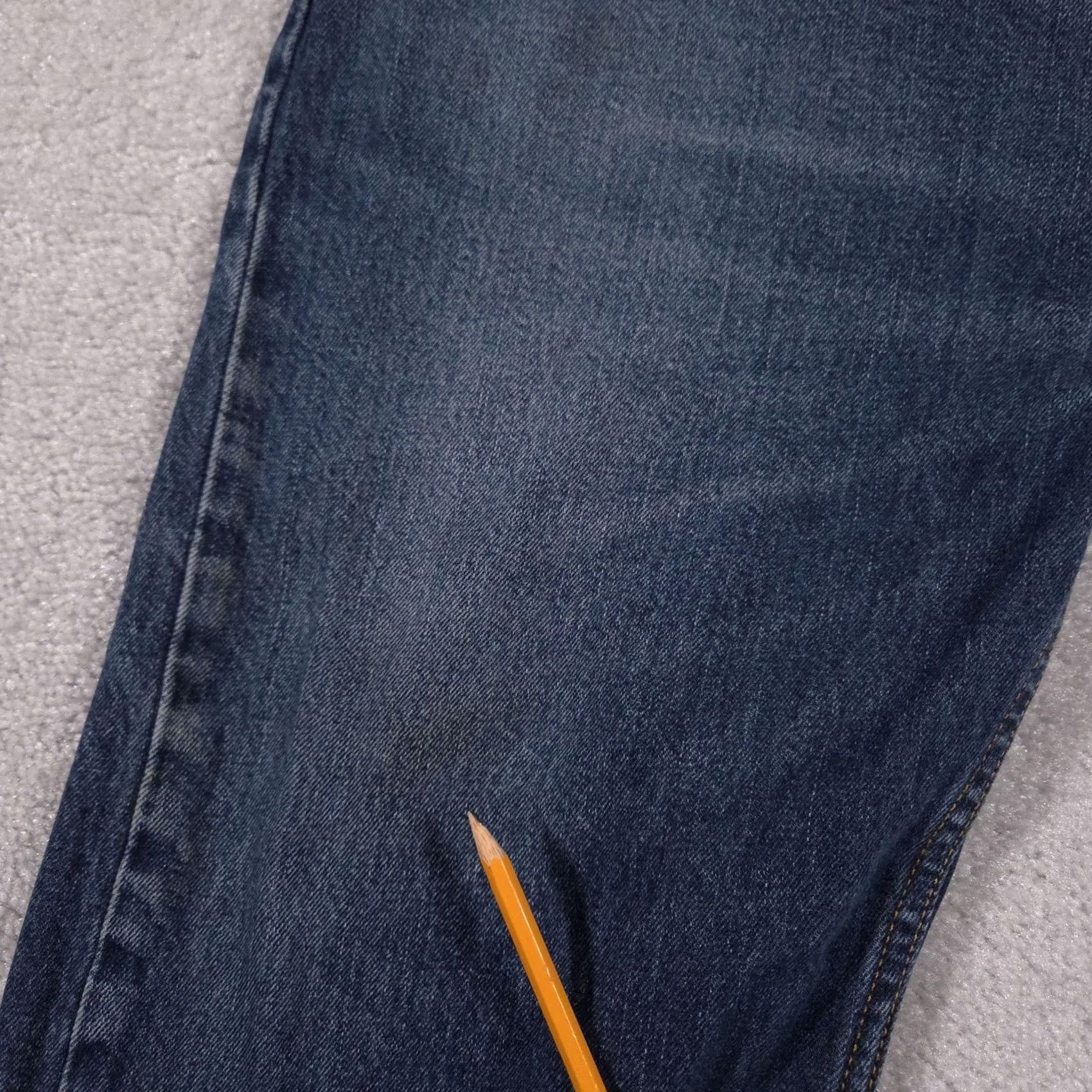 Levi's VINTAGE Levi's Jeans Mens 42x30 Blue Denim 505 Straight Zip Fly Regular Fit Casual Mens Jeans Size US 42 / EU 58 - 6 Thumbnail