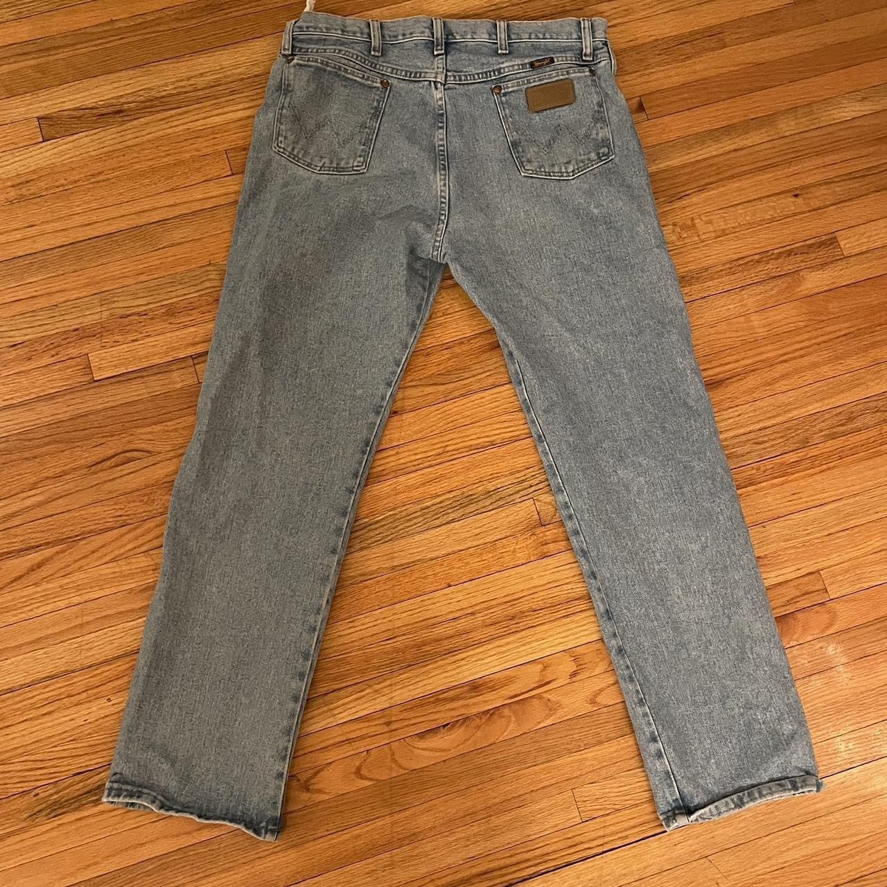 Wrangler Vintage 90’s Wrangler Denim Jeans 36/32 Size US 36 / EU 52 - 2 Thumbnail