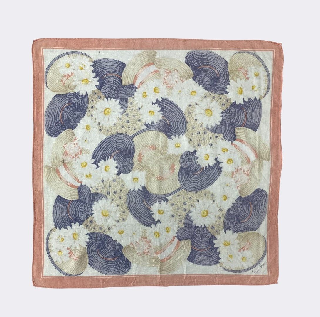 Other Vintage Nina Ricci Handkerchief Neckerchief Bandana H015R Size ONE SIZE - 2 Thumbnail