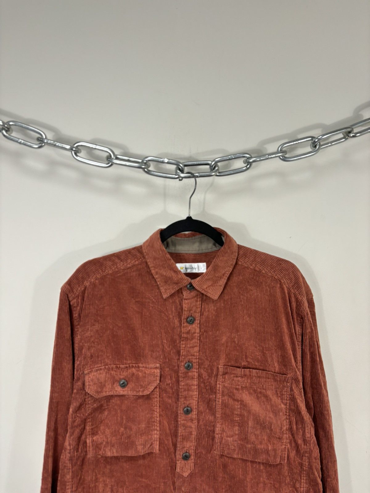 Golden Bear Golden Bear Double Pocket Corduroy Velvet 3/4 Sleeves Shirt Size US L / EU 52-54 / 3 - 2 Thumbnail