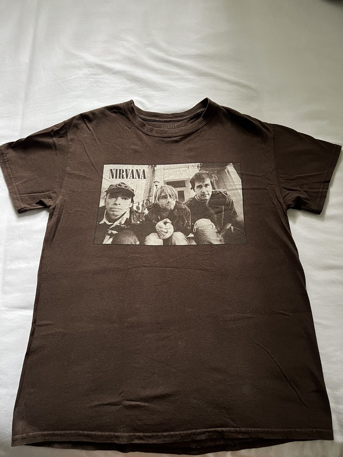 Nirvana × Vintage Nirvana Band Graphic Tee Size US M / EU 48-50 / 2 - 1 Thumbnail