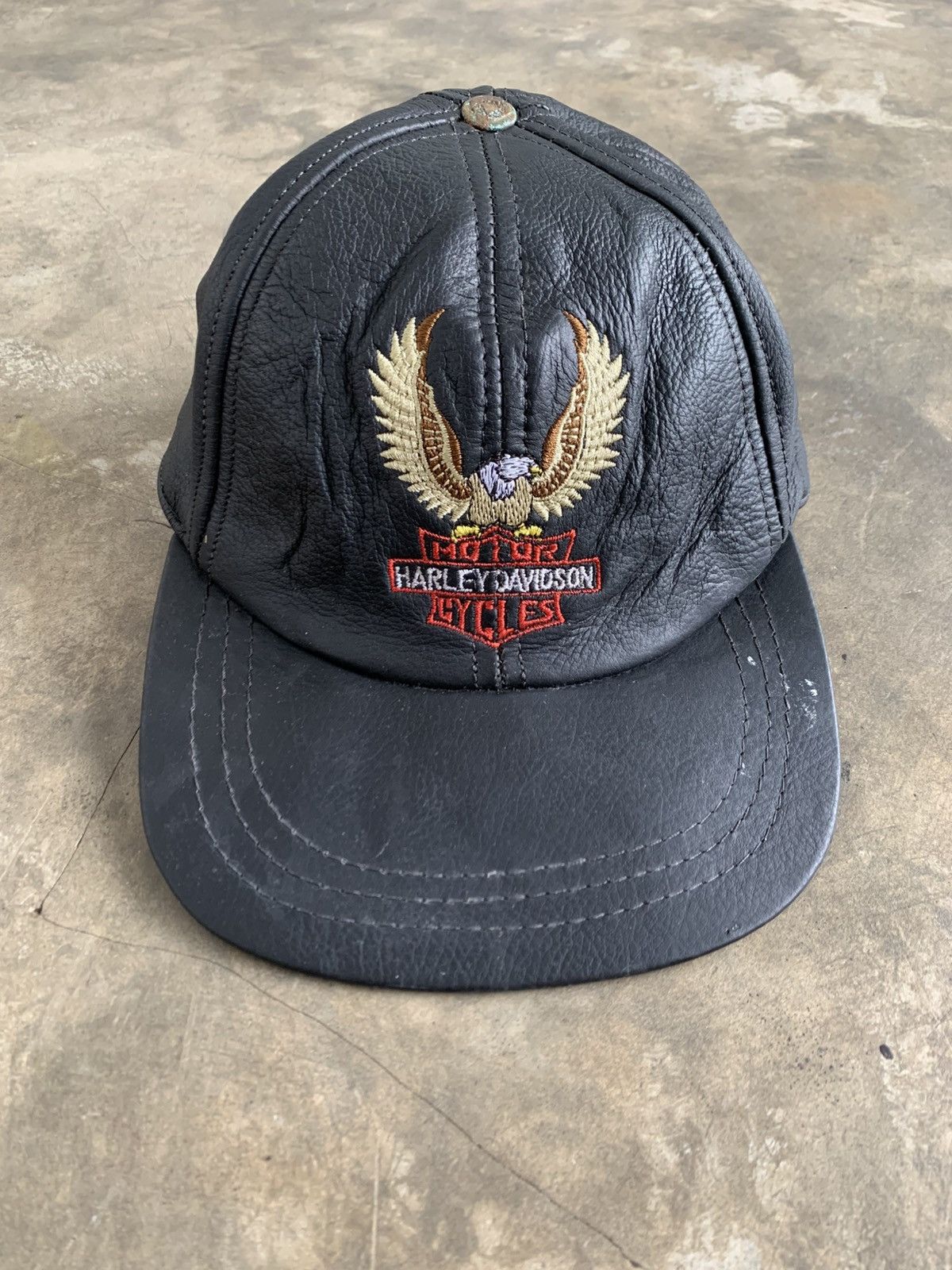 Harley Davidson Vintage harley davidson Leather Size ONE SIZE - 1 Thumbnail