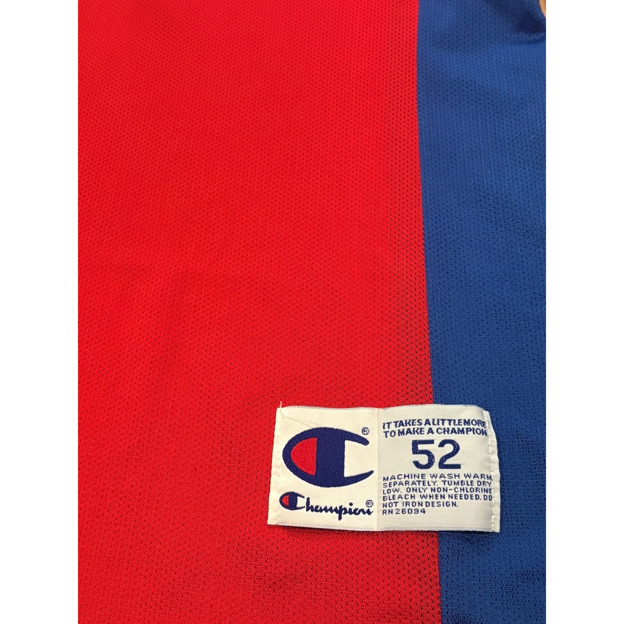 Champion Vintage 90s Champion Los Angeles Clippers Lamar Odom #7 NBA Size US XXL / EU 58 / 5 - 6 Thumbnail
