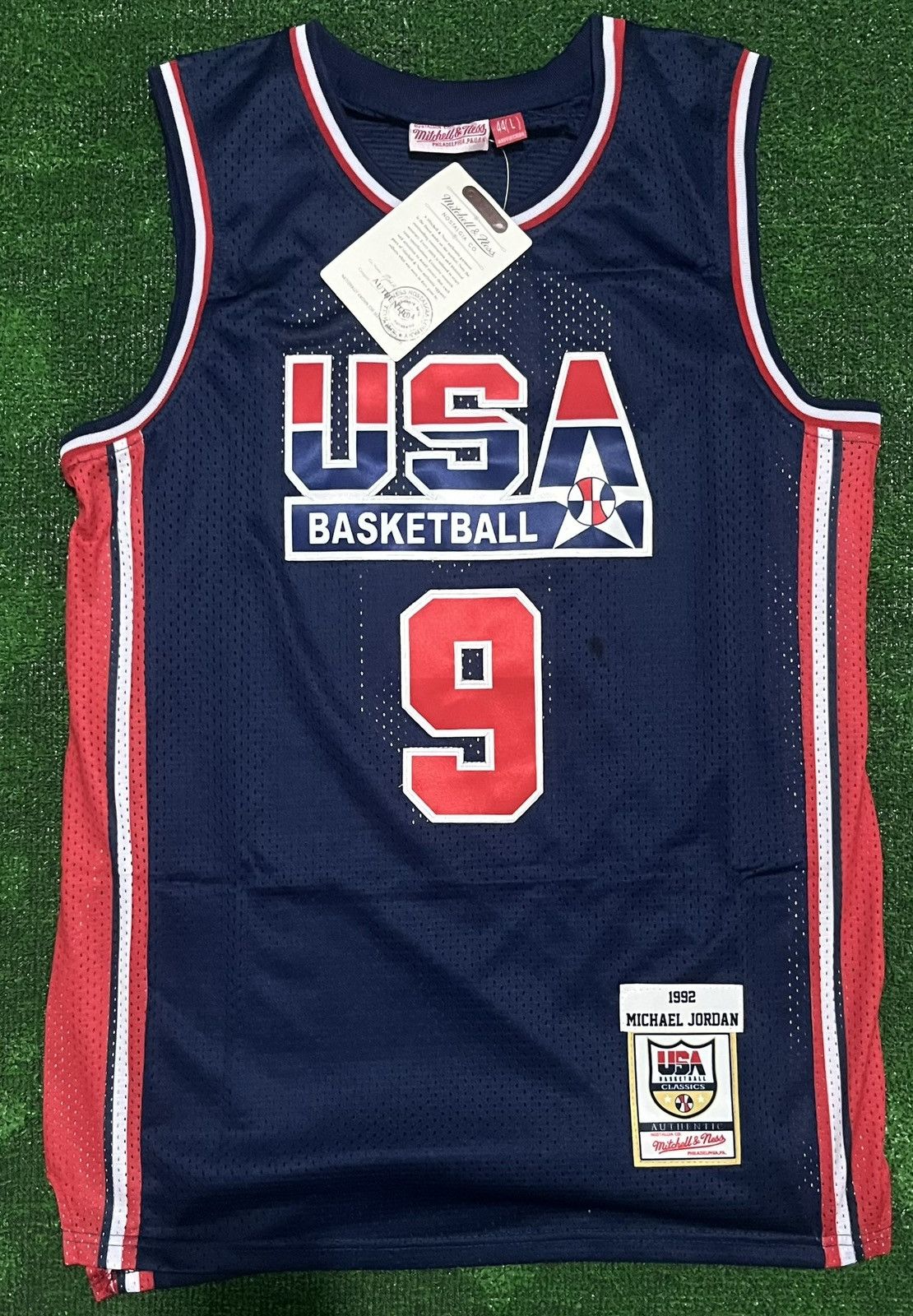 NBA Michael Jordan Dream Team 1992 "USA" Jersey 🏀L, M and XL Size US L / EU 52-54 / 3 - 2 Thumbnail