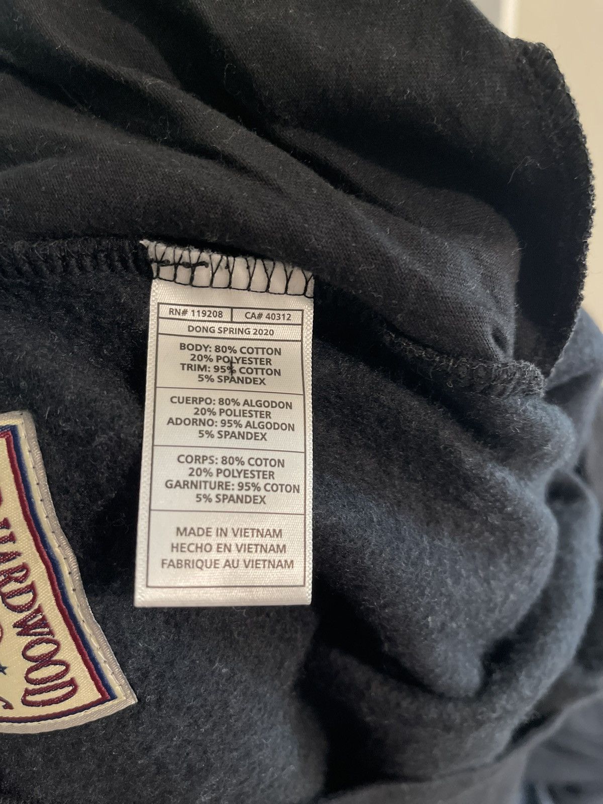 Mitchell & Ness Lakers Instant Replay Black/White Hoody Size US M / EU 48-50 / 2 - 6 Thumbnail