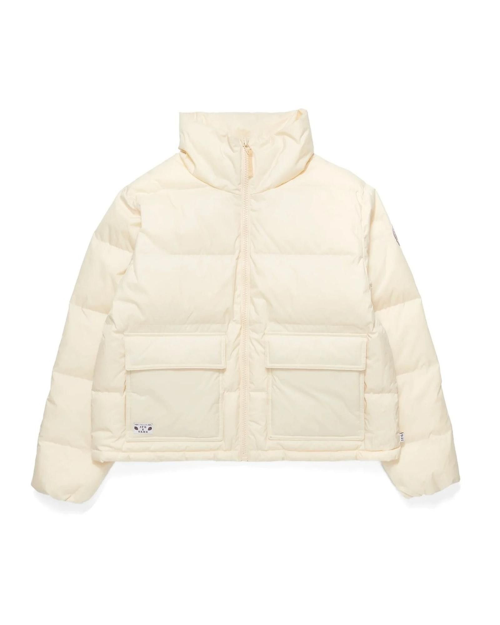 image of Vans Solid Polyester Bomber Jacket With Zip Fastening in Yellow, Men's (Size Medium)