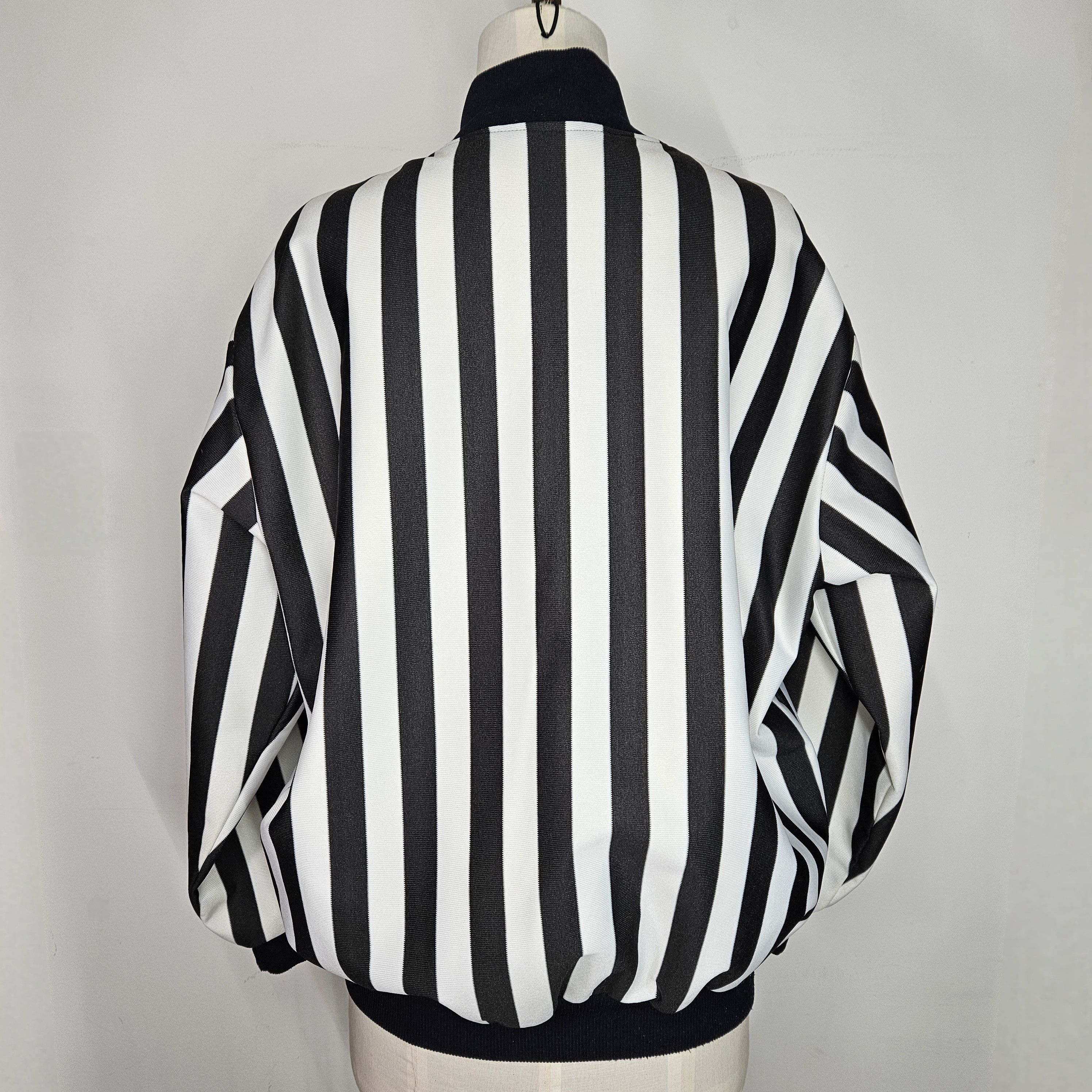 Other Honig's Men's M Jacket Vintage Referee Bomber Black White Size US M / EU 48-50 / 2 - 7 Thumbnail