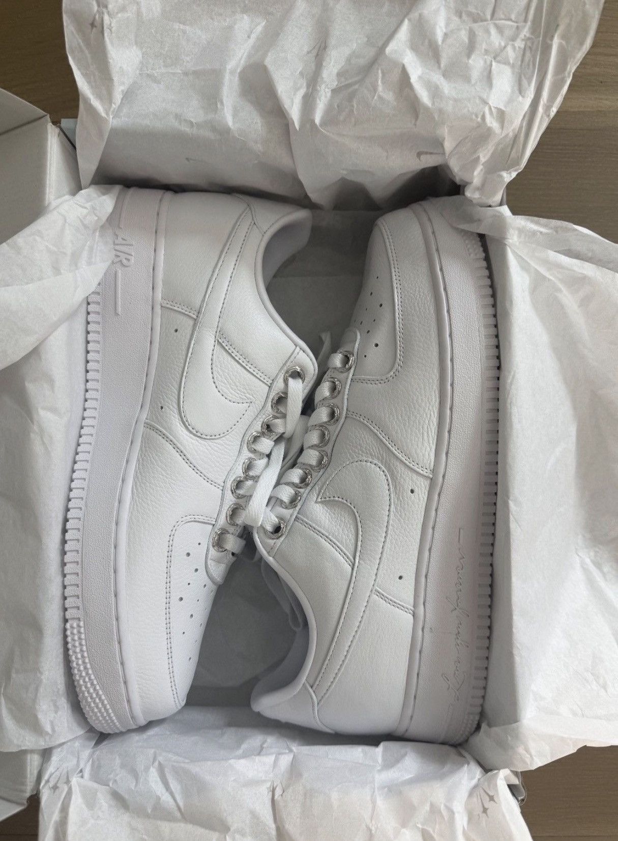 Chrome Hearts × NOCTA × Nike Chrome Hearts X Nocta Unreleased F&F Air Force 1 Size US 11.5 / EU 44-45 - 1 Thumbnail