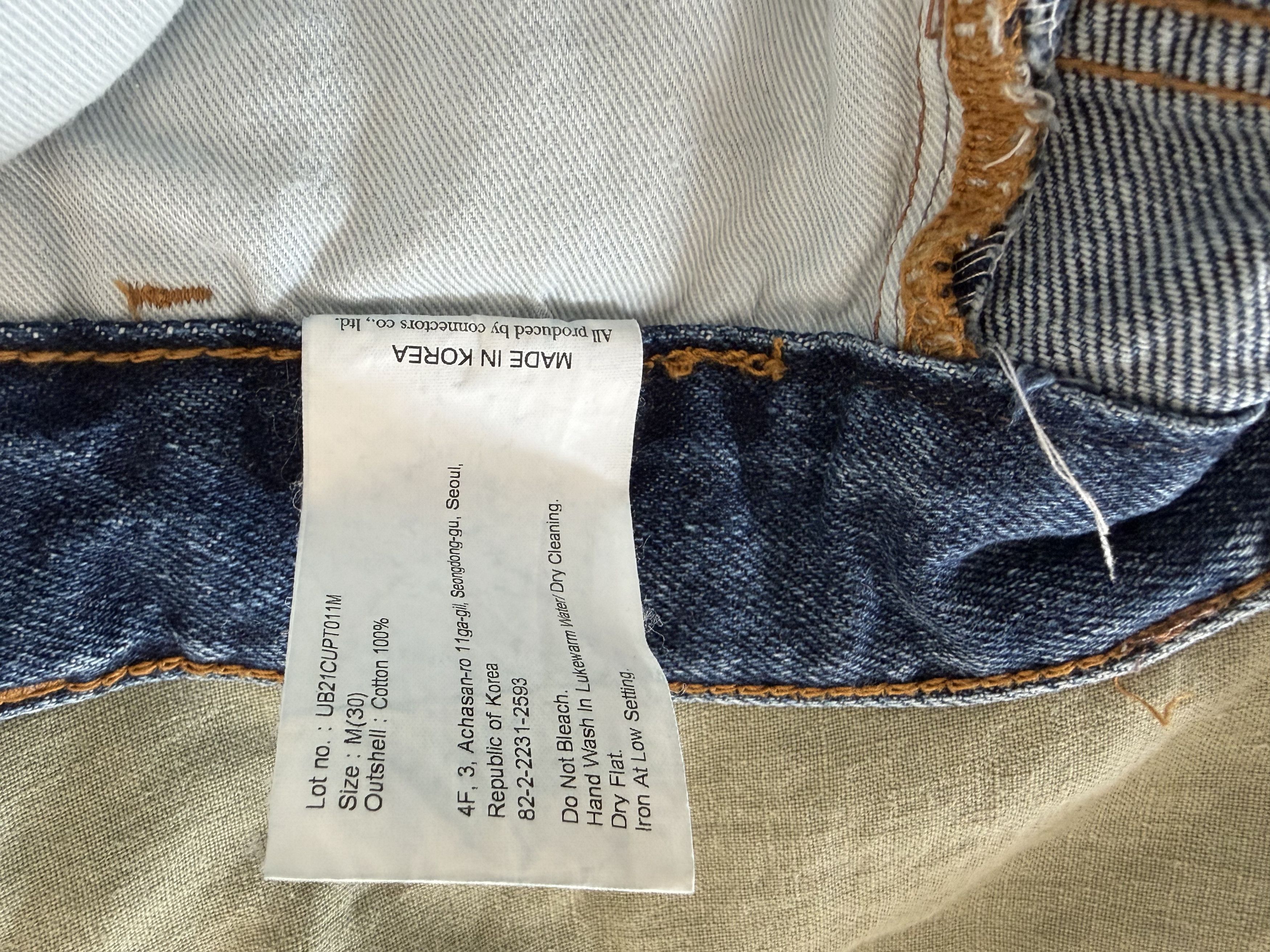 Uniform Bridge Wide-Leg Pleated Jeans Size US 31 - 5 Thumbnail
