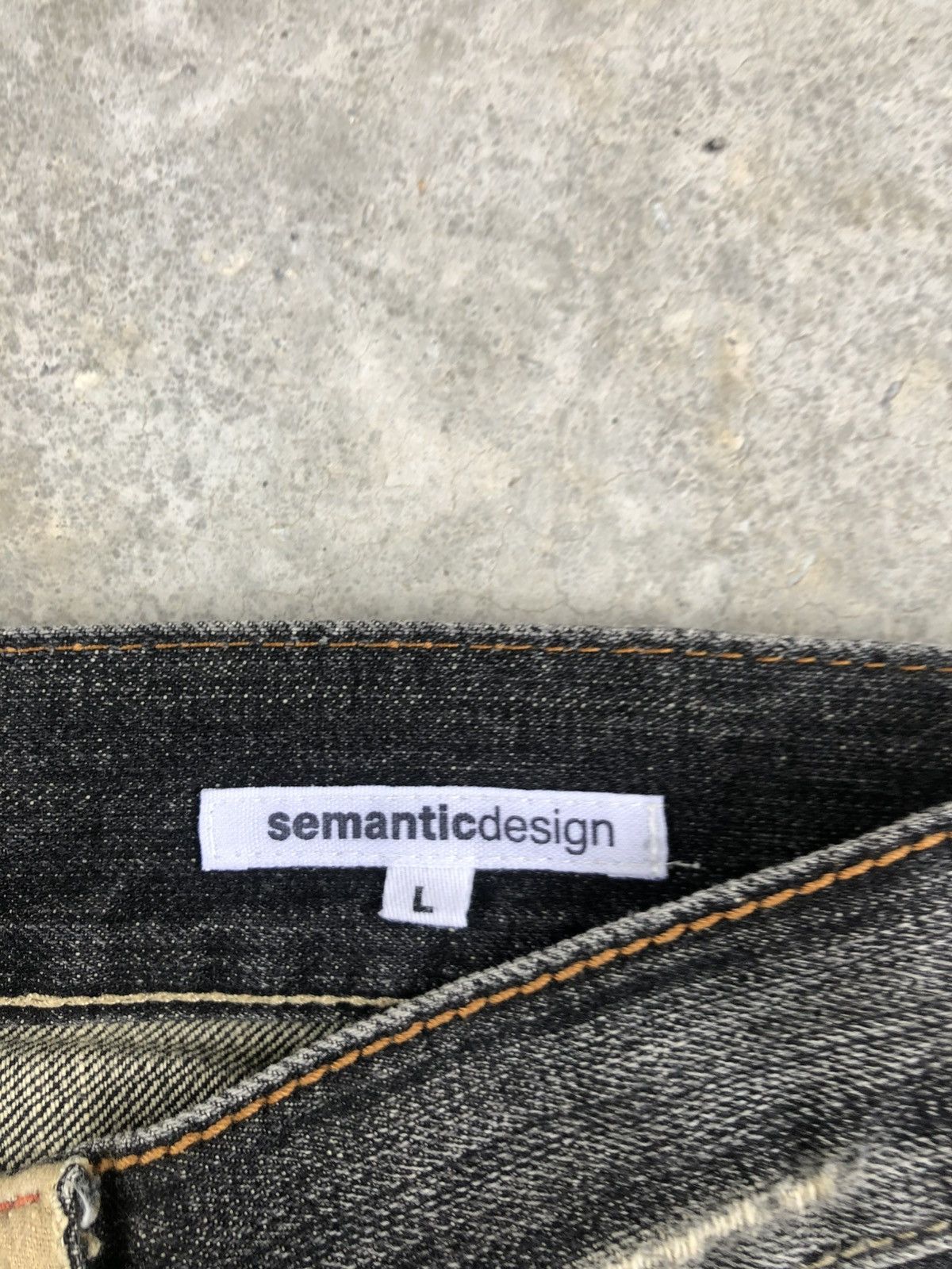 semanticdesign Semantic Design Flared Jeans Distressed Jeans Size US 32 / EU 48 - 20 Thumbnail