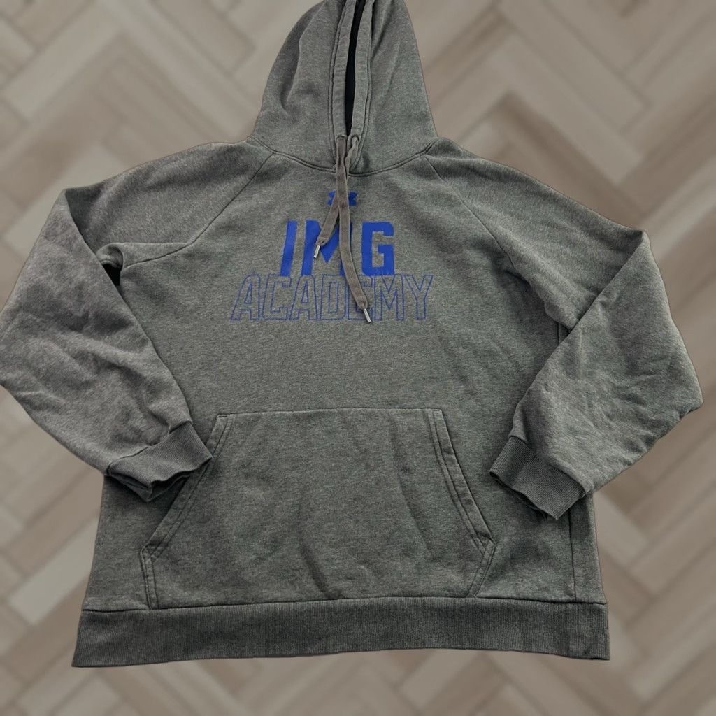 Under Armour Under Armour Hoodie Mens M Gray Pullover Sweatshirt Size US M / EU 48-50 / 2 - 1 Thumbnail