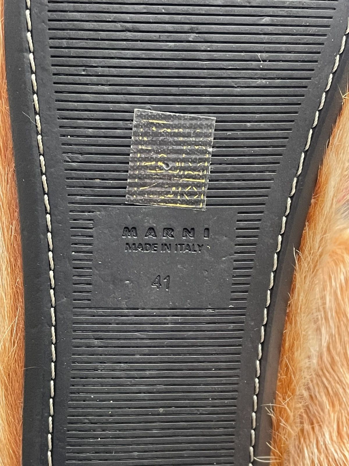 Marni Size 8US/41EU - Marni Fussbett Sabot 'Soft Beige' Size US 8 / EU 41 - 10 Thumbnail