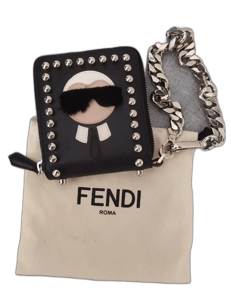 Fendi Fendi Charms Chain Wallet Pouch Size ONE SIZE - 1 Thumbnail