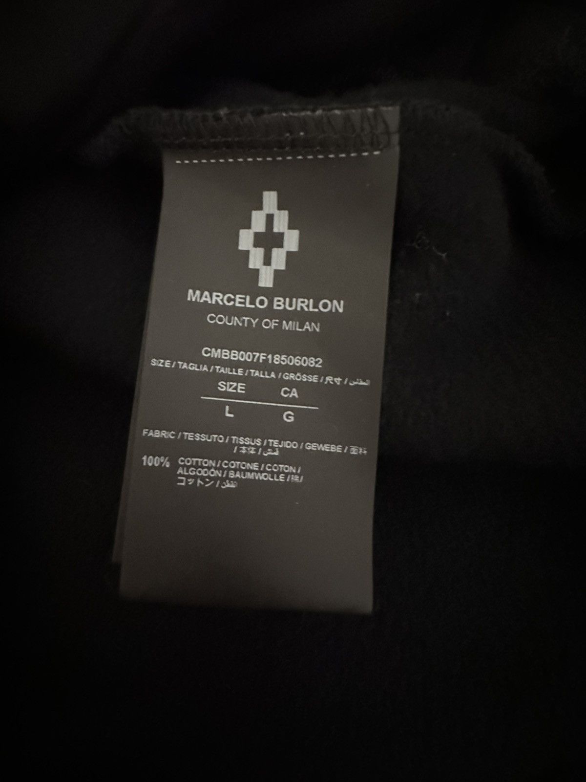 Marcelo Burlon Marcelo Burlon “County” Hoodie Size US L / EU 52-54 / 3 - 4 Thumbnail
