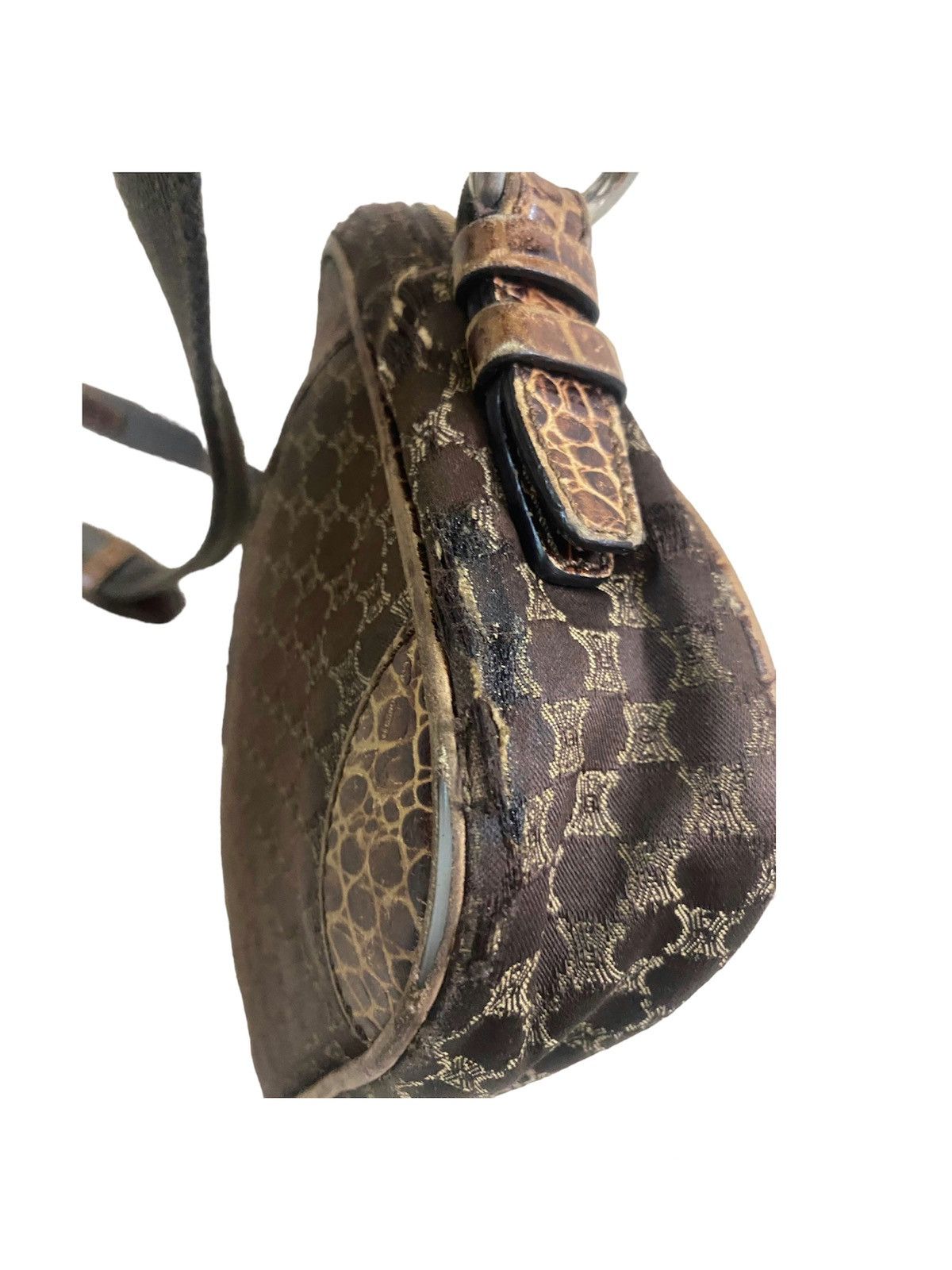 Celine Auth Vintage Celine Crossbody Sling Bag Size ONE SIZE - 5 Thumbnail