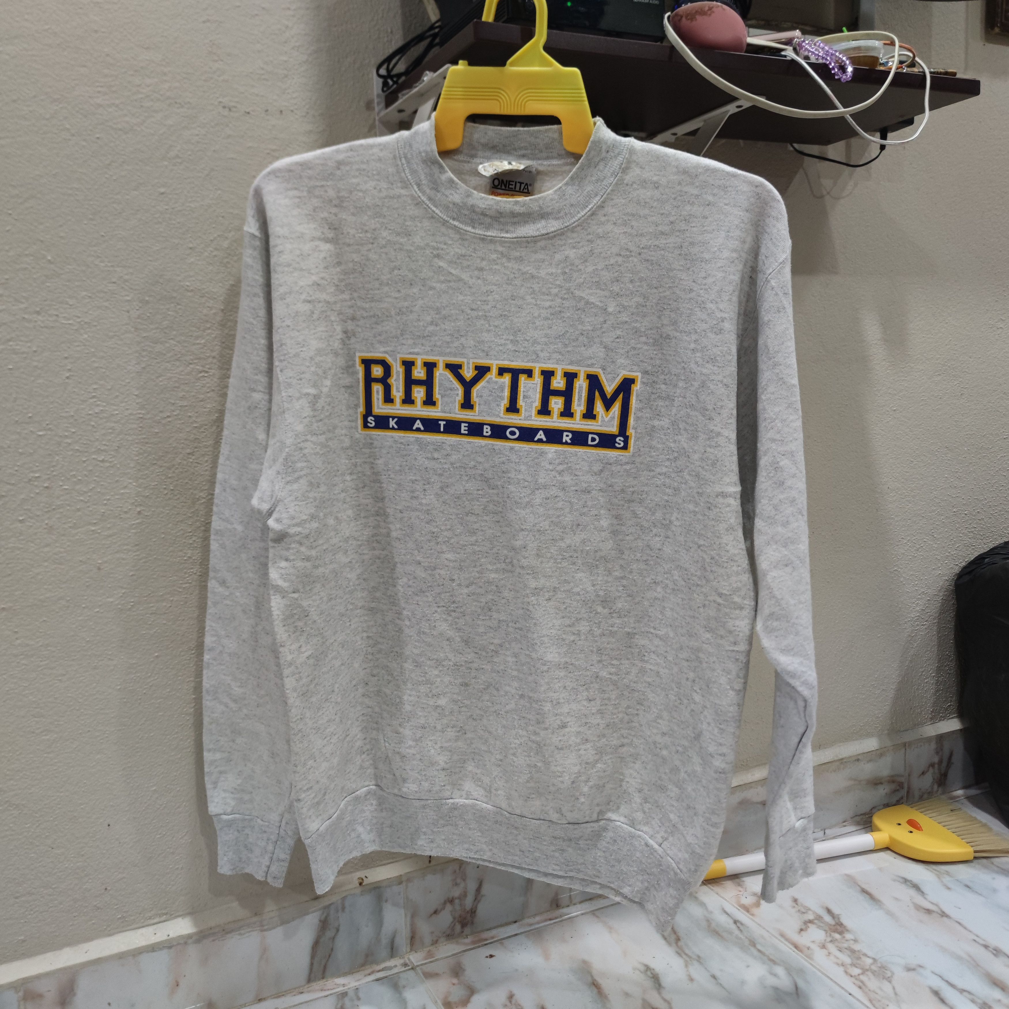 Rhythm × Vintage VINTAGE 90S RHYTHM SKATEBOARDS SWEATSHIRT MADE IN USA Size US M / EU 48-50 / 2 - 3 Thumbnail