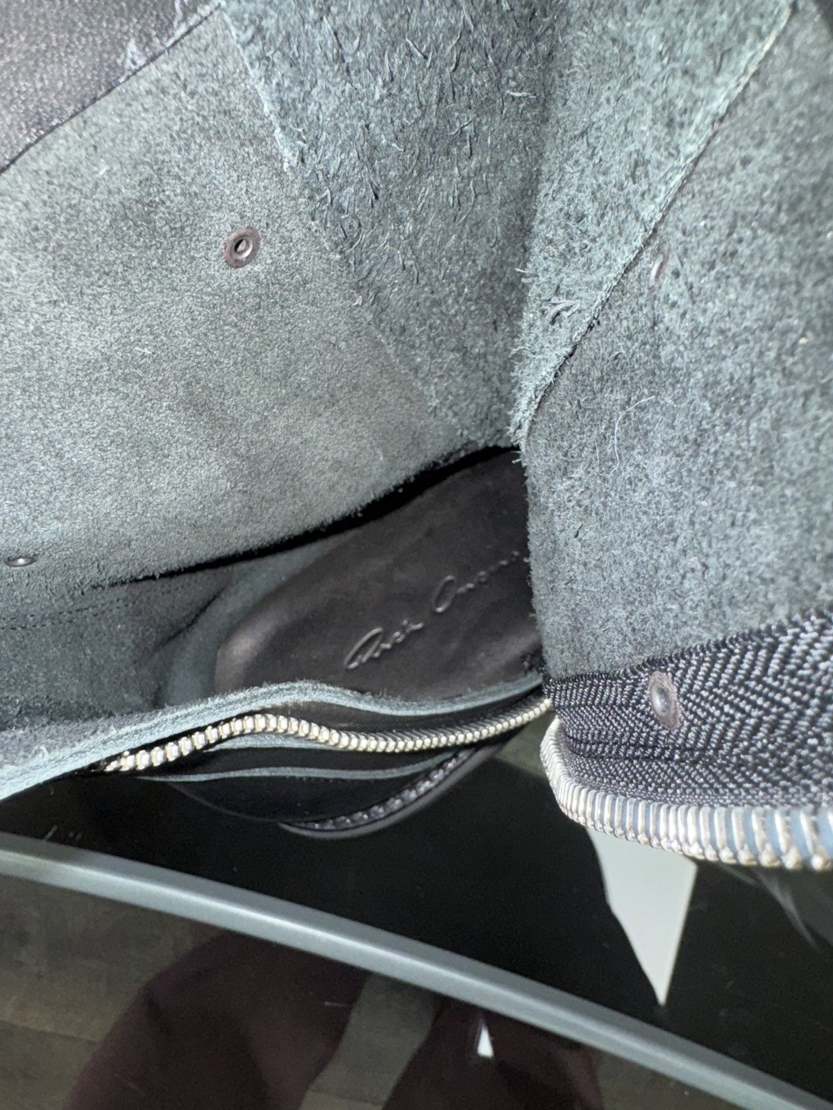 Rick Owens GLITTER LEGO CREEPER BOOT Size US 9 / EU 42 - 12 Thumbnail