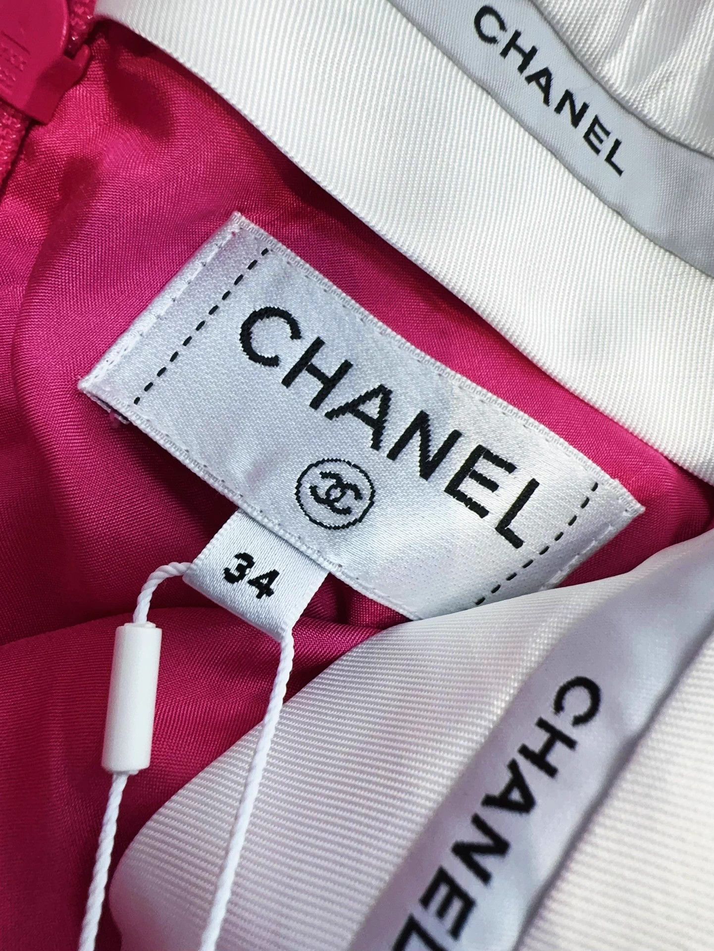 Chanel Chanel 21C Blush Pink Tweed Mini Skirt 34 New Size 25" / US 0 / IT 36 - 5 Thumbnail