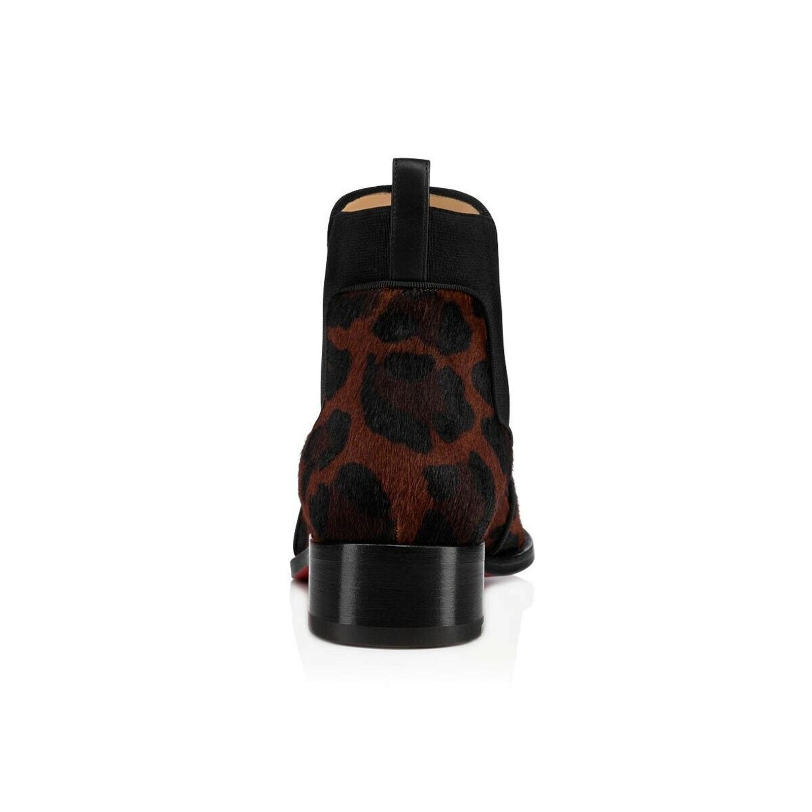 Christian Louboutin Christian Louboutin Marmada Flat Black Leopard Pony Fur Size US 5.5 / IT 35.5 - 9 Thumbnail