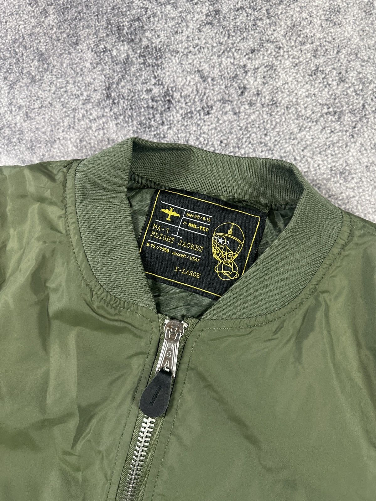MIL-TEC Vintage Military MA-1 Bombers Style Aviator Jacket Rare XL Size US XL / EU 56 / 4 - 2 Thumbnail