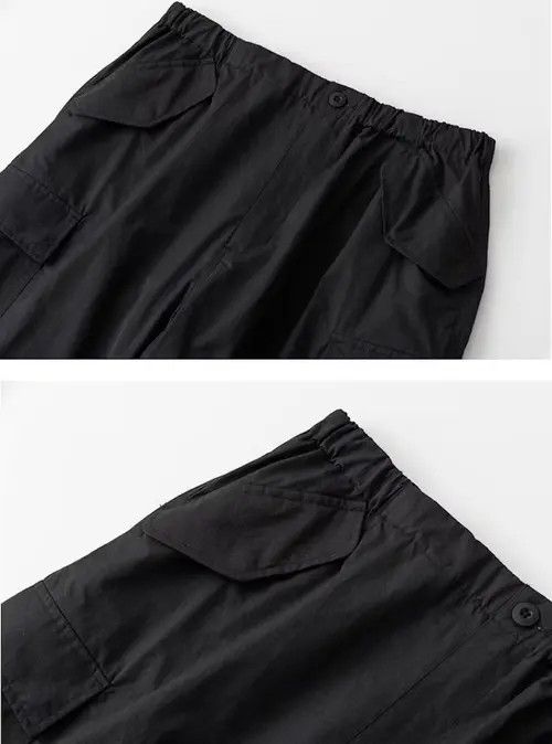 Japanese Brand 20AW Indigo Union Japan Black Nylon Quick Dry Pants Size US 34 / EU 50 - 3 Thumbnail